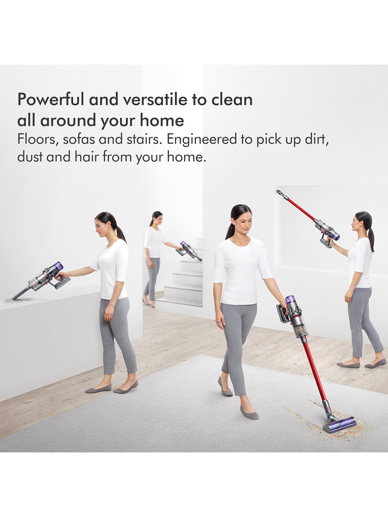  image of dyson-v11-extra-cordless-vacuum-cleaner-iron-amp-red