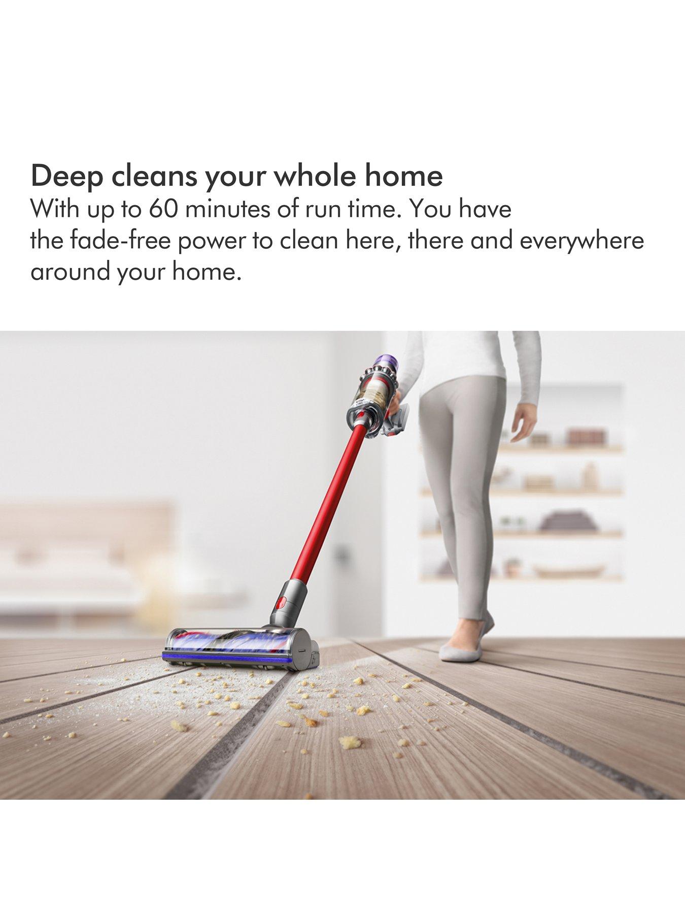  image of dyson-v11-extra-cordless-vacuum-cleaner-iron-amp-red