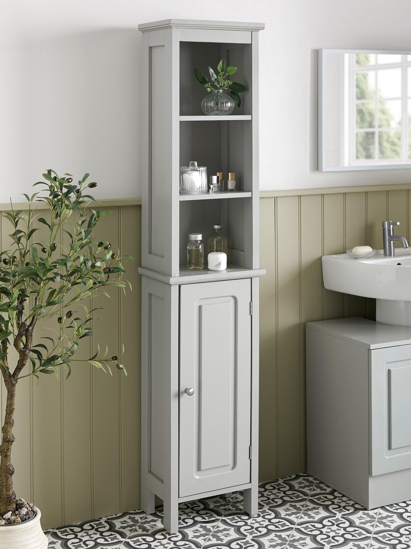 undefined Avalon Tall Cabinet - Grey - FSC® Certified