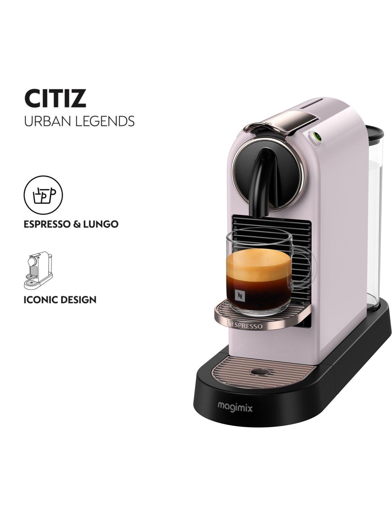 Image 2 of 8 of Nespresso Original CitiZ Rose Pink Coffee Machine by Magimix - 11744