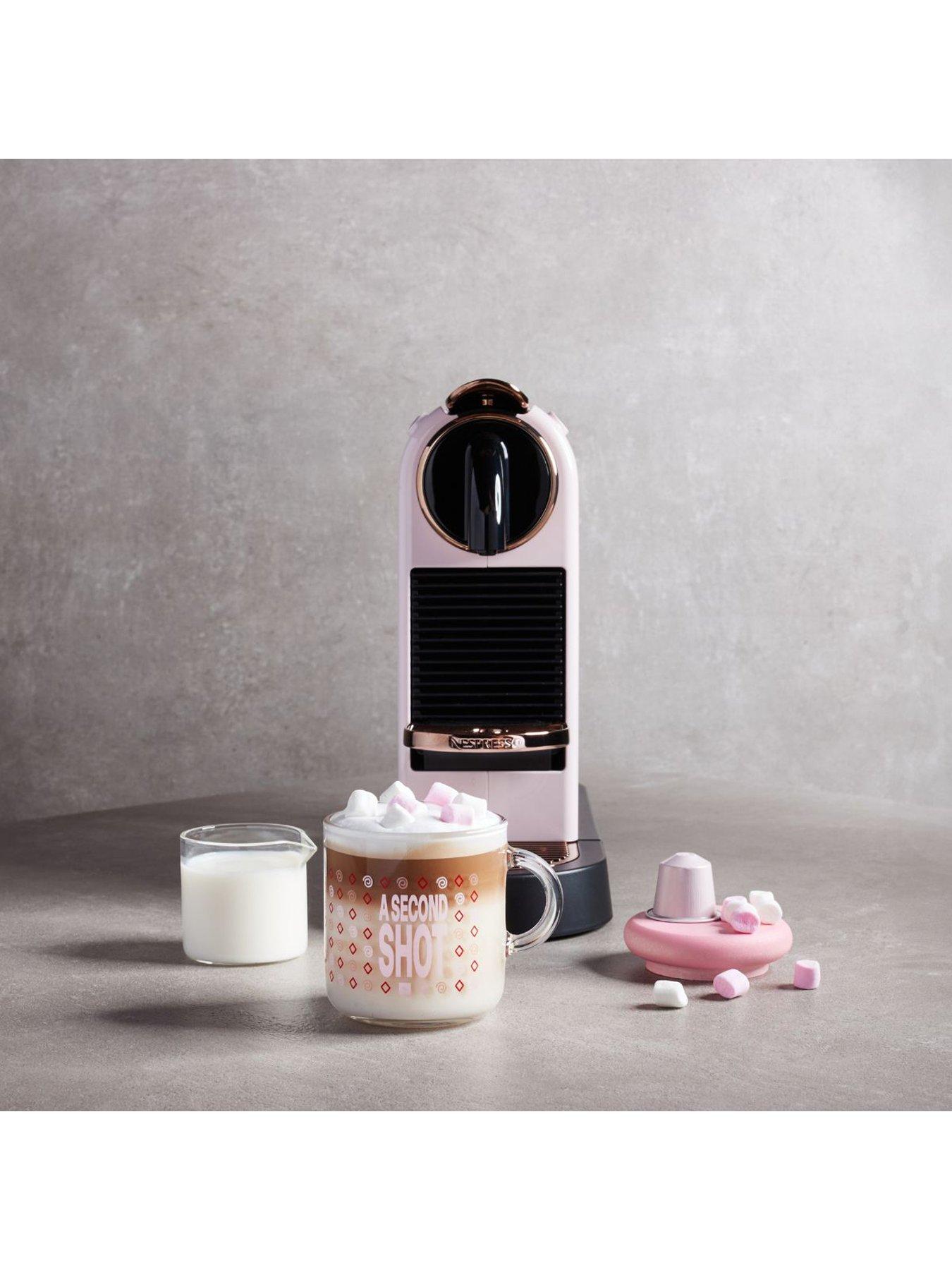 Image 4 of 8 of Nespresso Original CitiZ Rose Pink Coffee Machine by Magimix - 11744