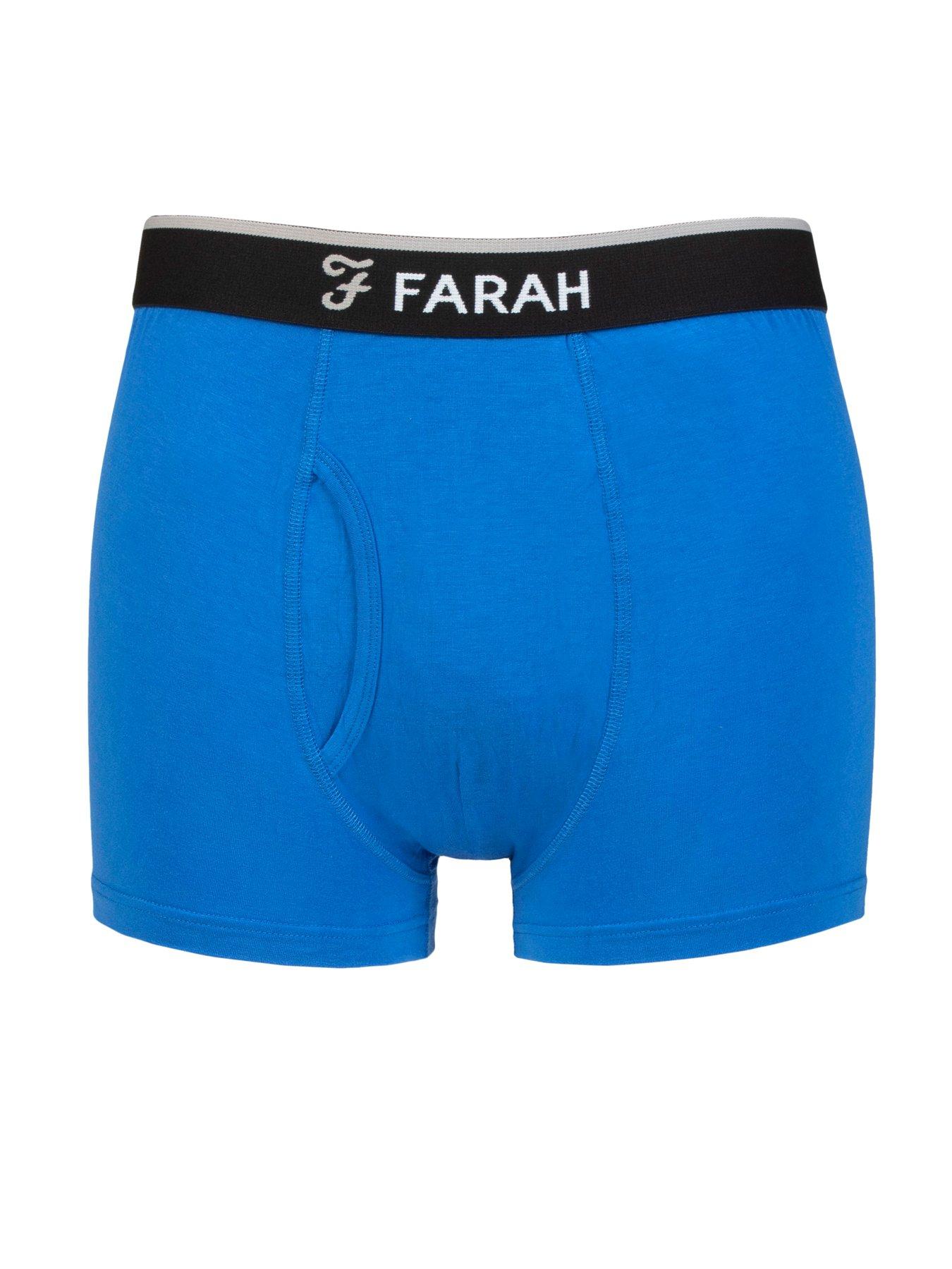 Image 2 of 3 of Farah 2 Pack Classic Bamboo Trunks - Black