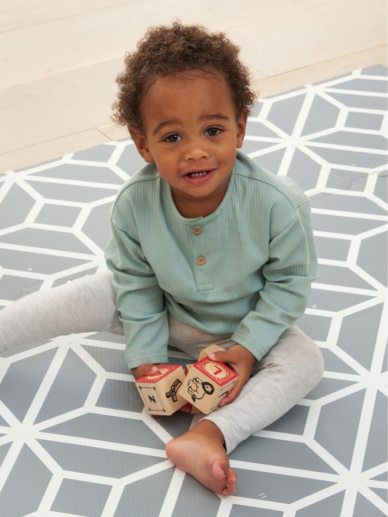  image of tutti-bambini-puzzle-playmat-tiles-grey