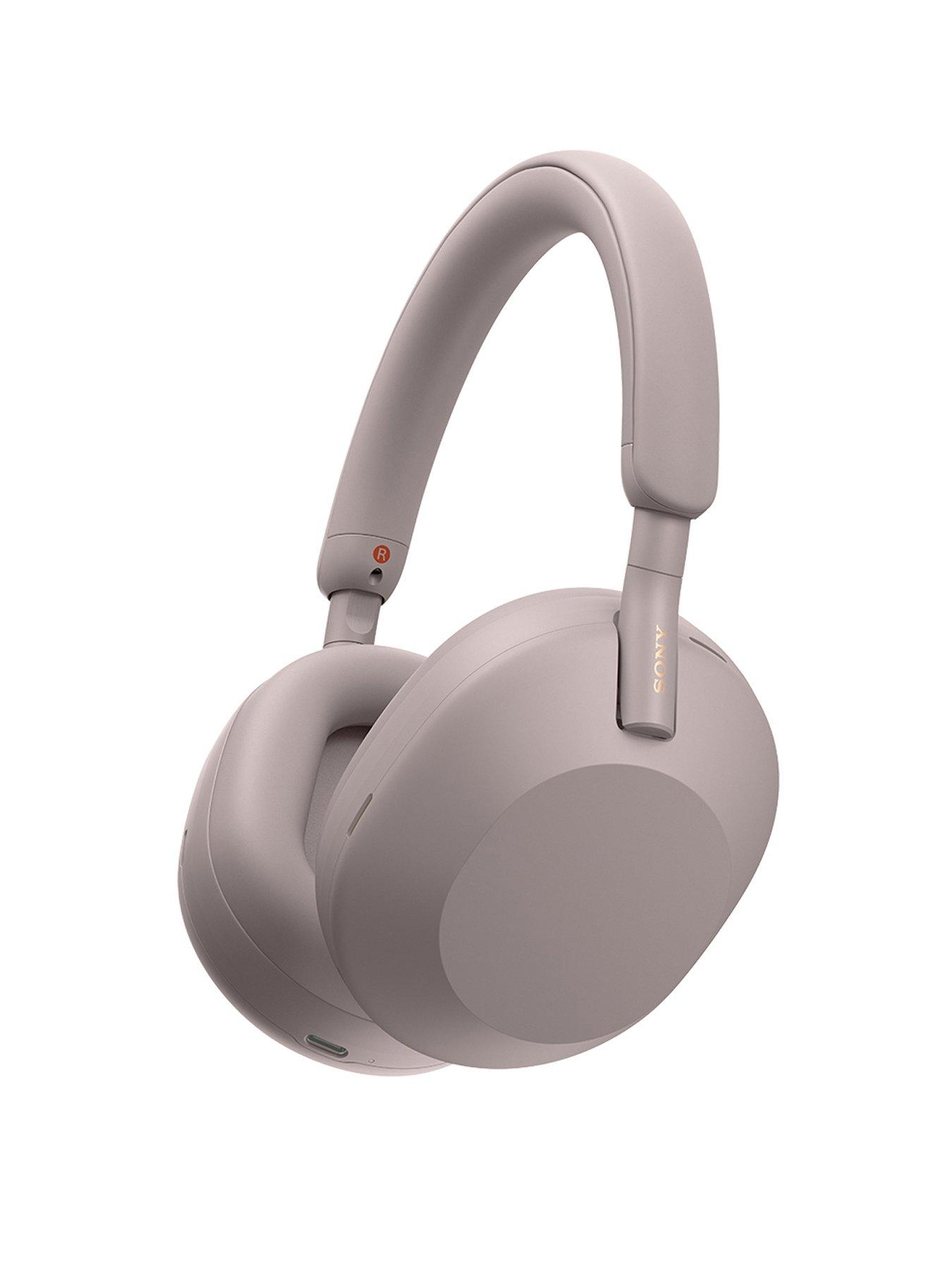 Sony WH-1000XM5 Noise-Cancelling Over-Ear Headphones - 30 hours battery life - Optimised for Alexa and Google Assistant with built-in mic