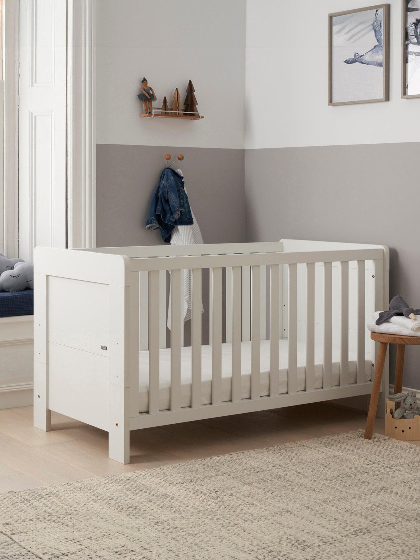 Tutti Bambini Alba Cot Bed - Essentials White