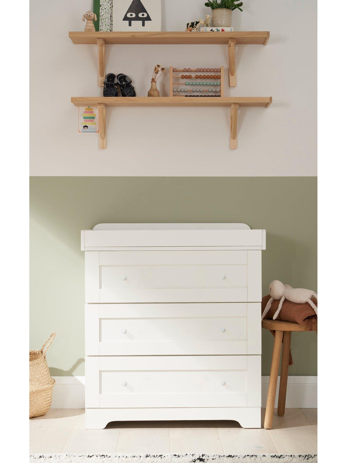  image of tutti-bambini-rio-chest-changer-white