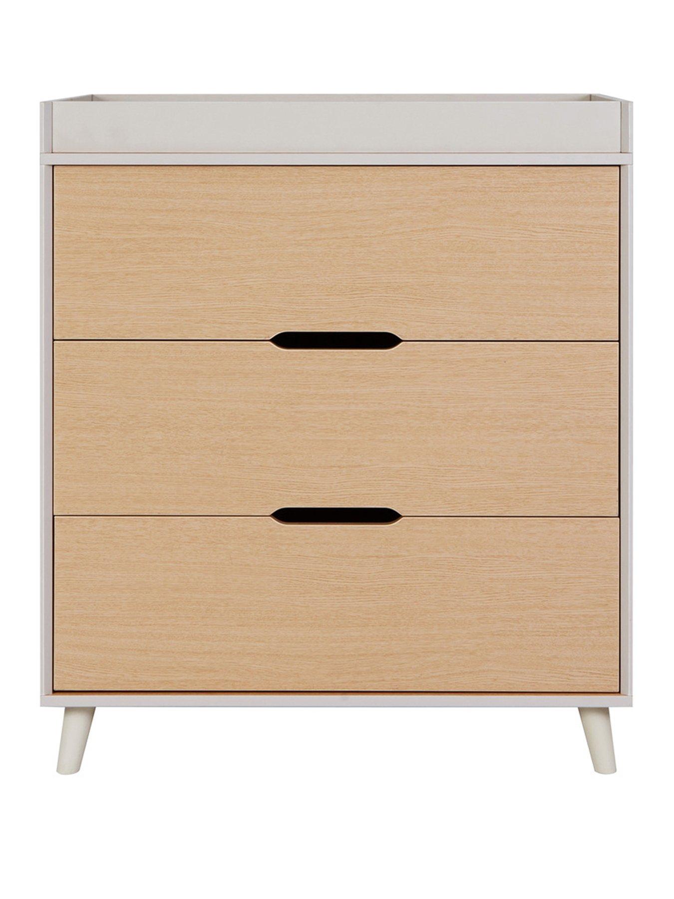 Image 2 of 6 of Tutti Bambini Fika Chest Changer - Light Oak/White Sand
