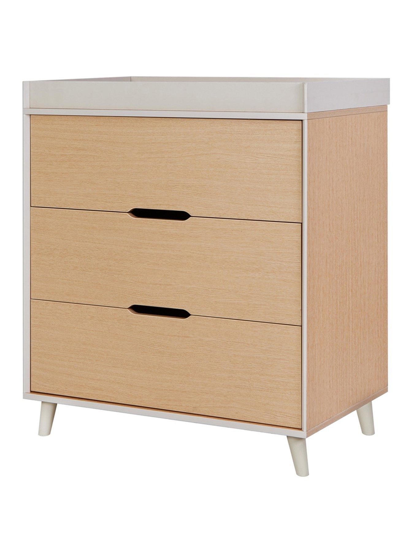 Image 3 of 6 of Tutti Bambini Fika Chest Changer - Light Oak/White Sand