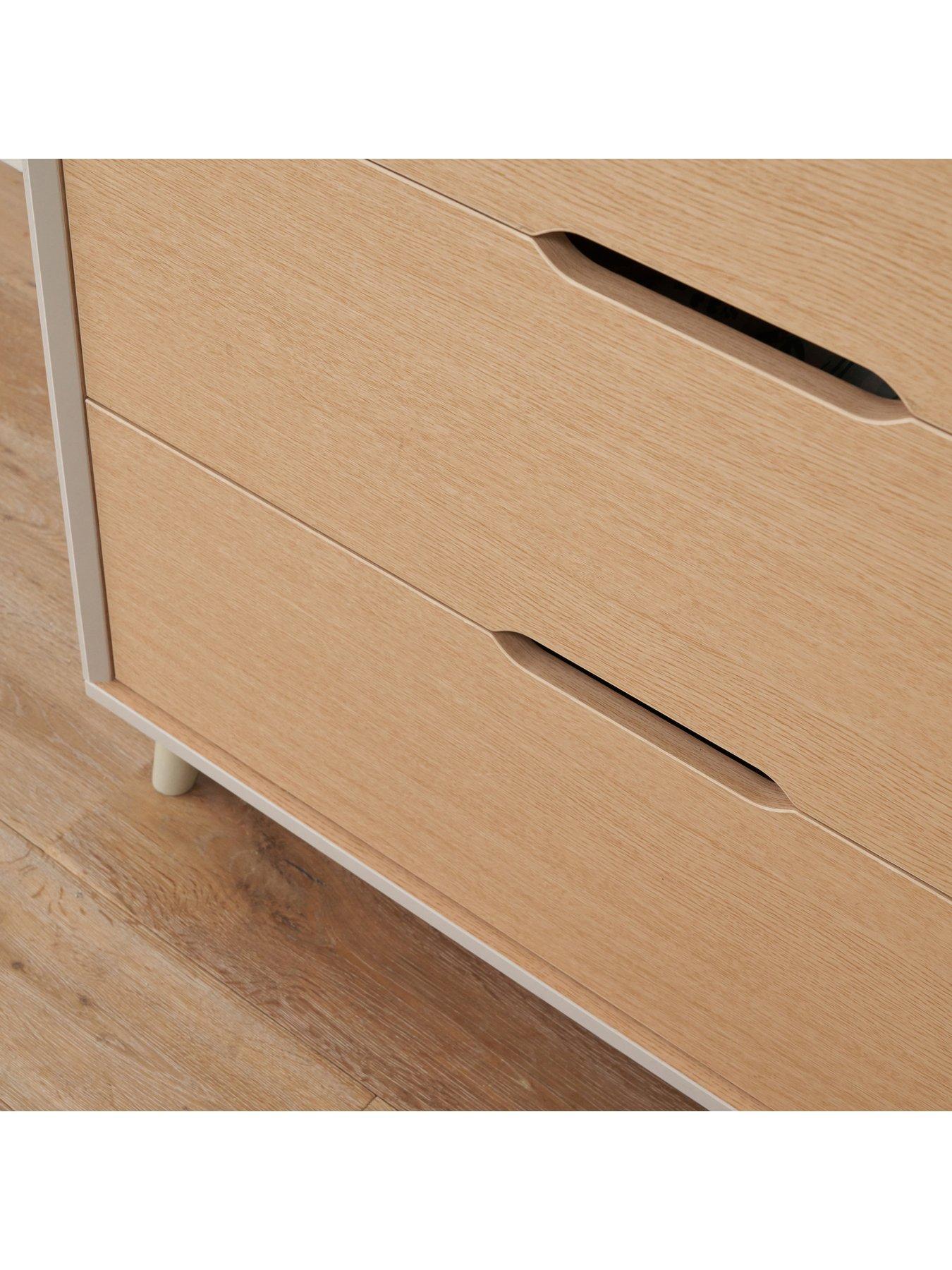Image 4 of 6 of Tutti Bambini Fika Chest Changer - Light Oak/White Sand
