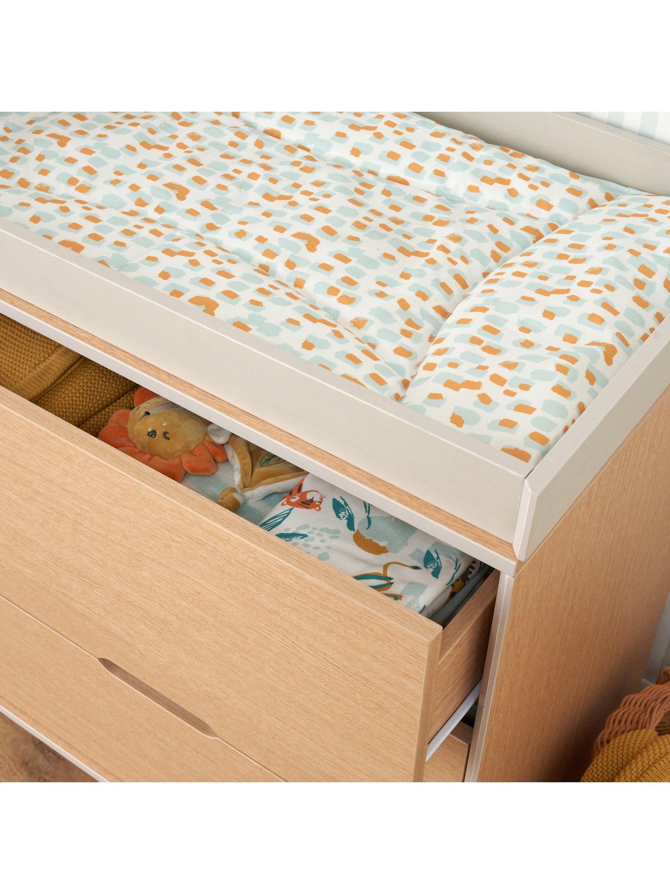Image 6 of 6 of Tutti Bambini Fika Chest Changer - Light Oak/White Sand