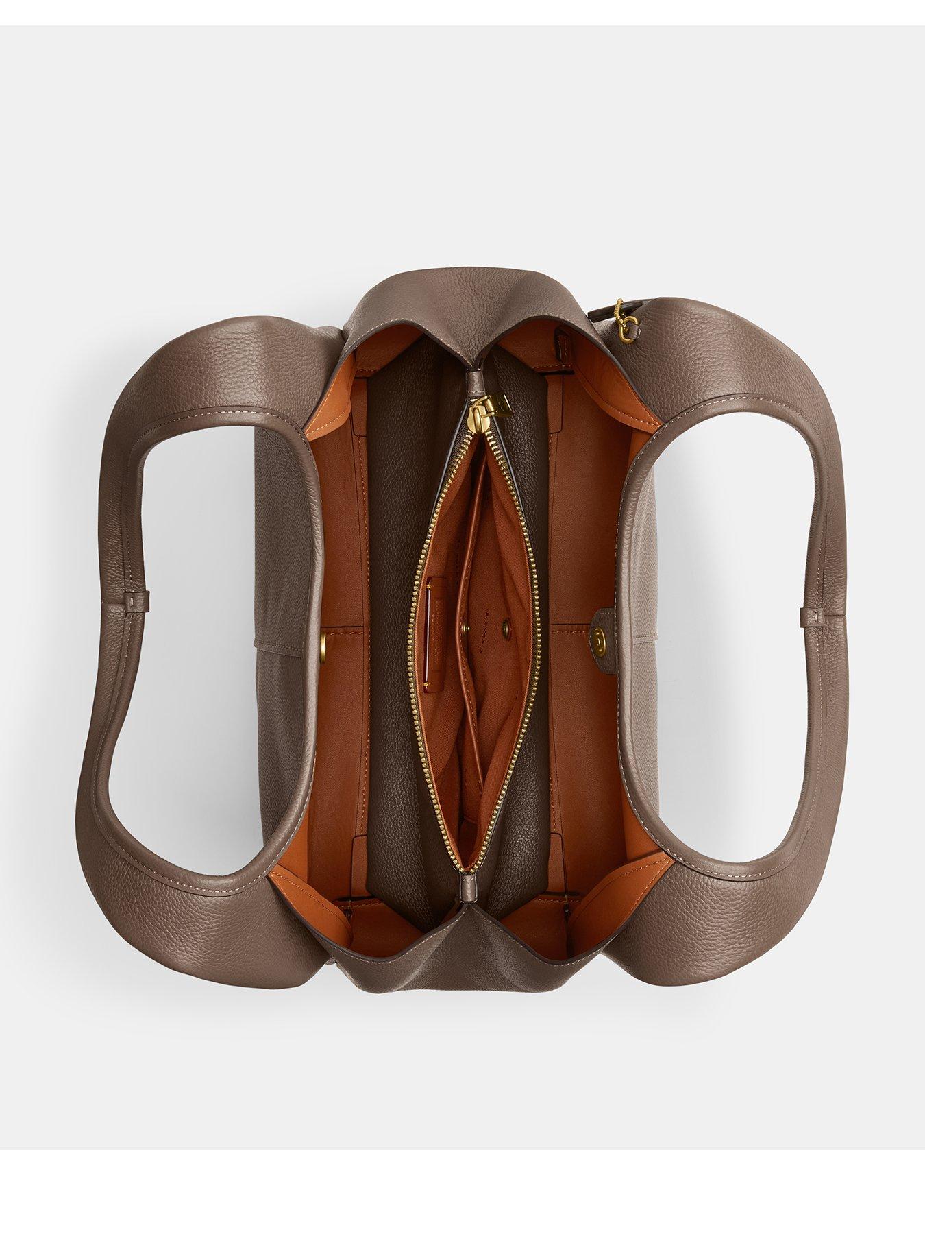  image of coach-polished-pebble-leather-lana-shoulder-bag