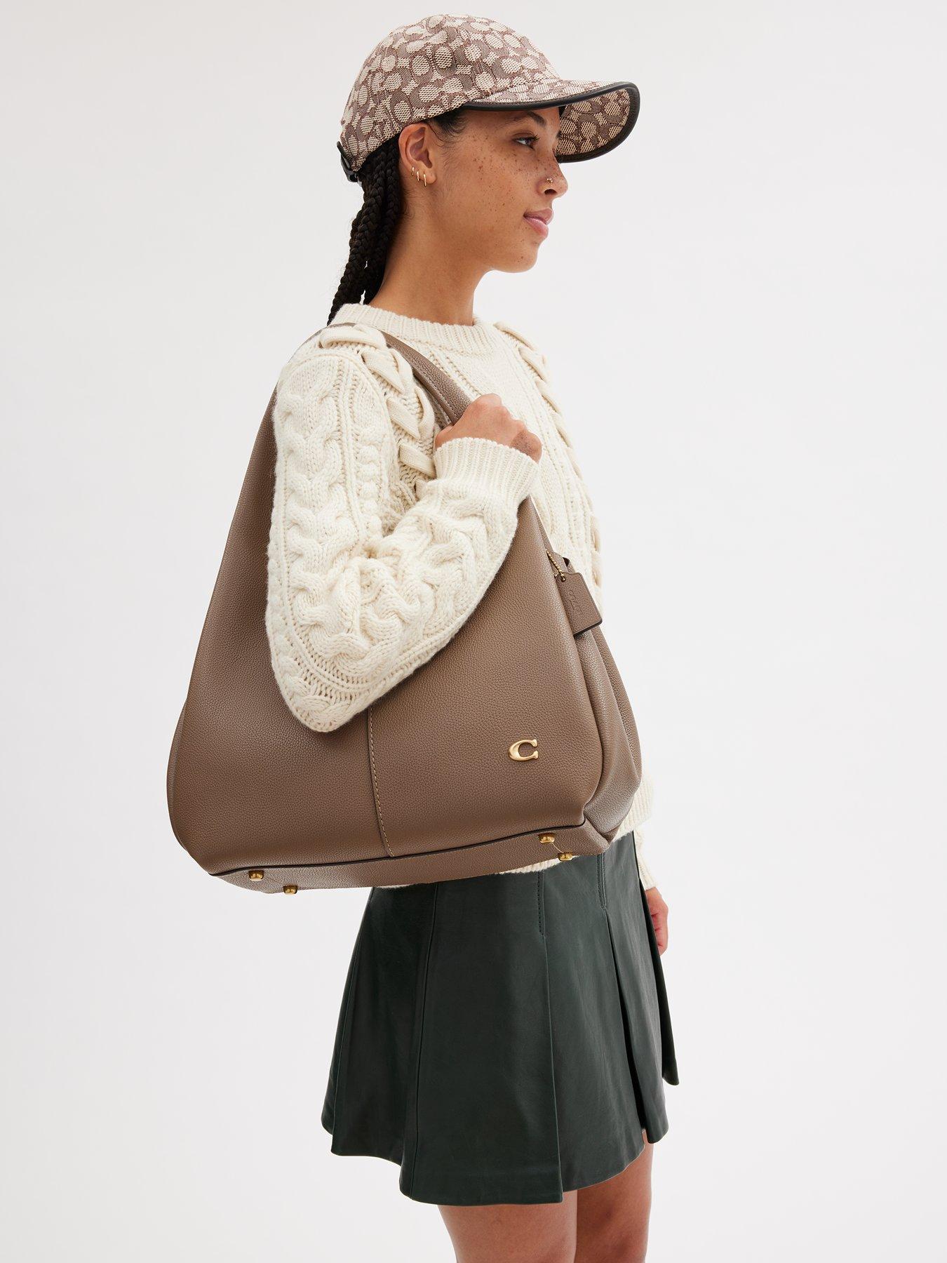 COACH Polished Pebble Leather Lana Shoulder Bag Littlewoods