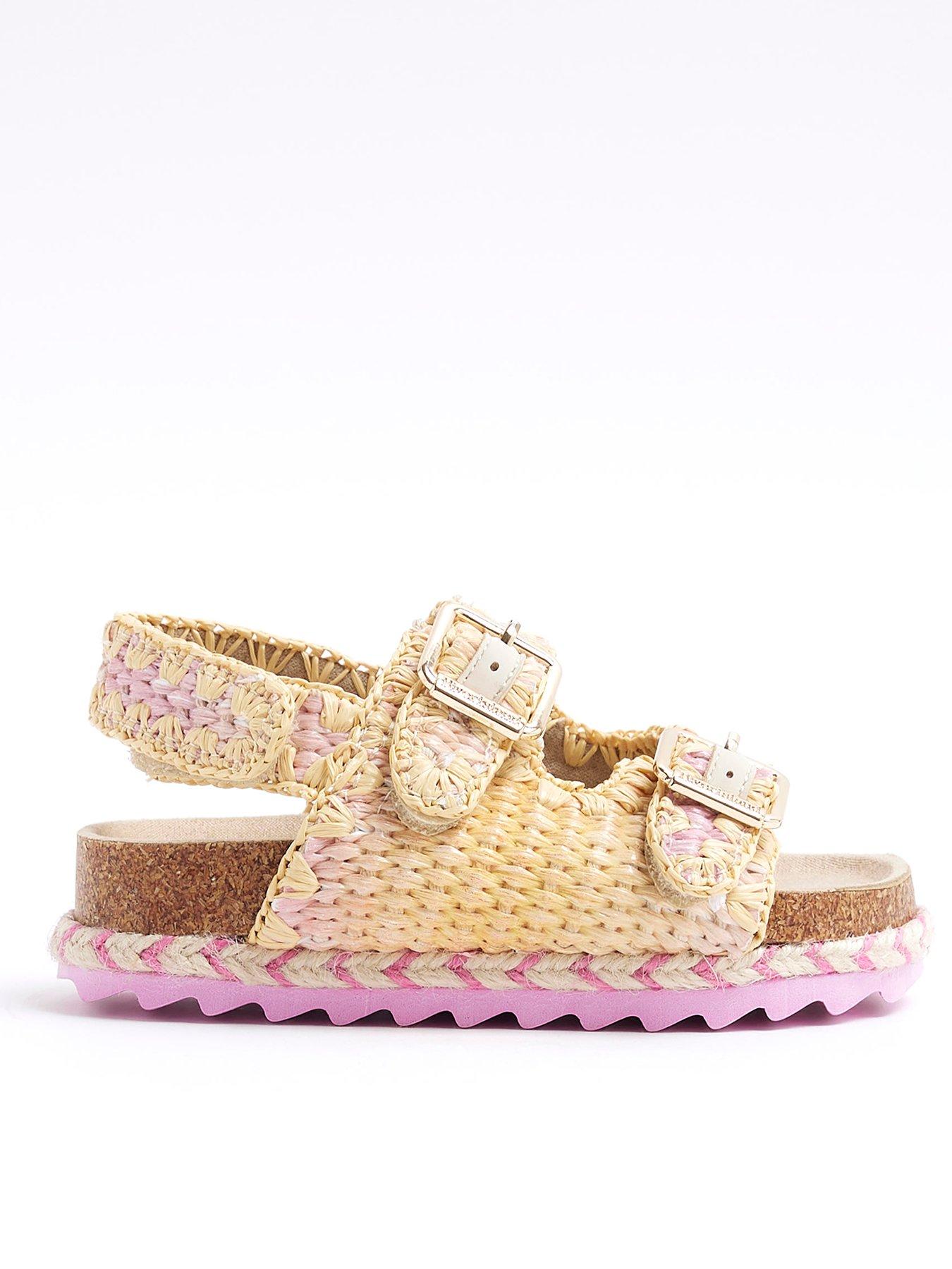 river-island-mini-girls-ombre-raffia-sandals-pink