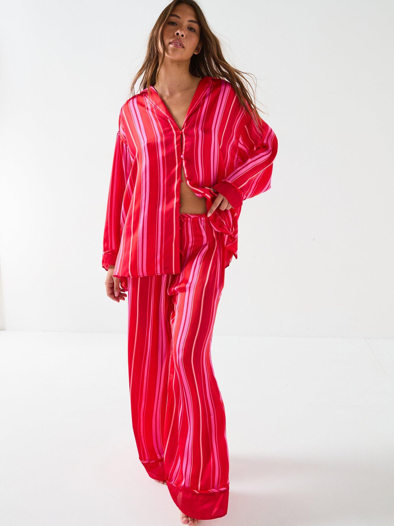 free-people-dreamy-days-pajama-set-red