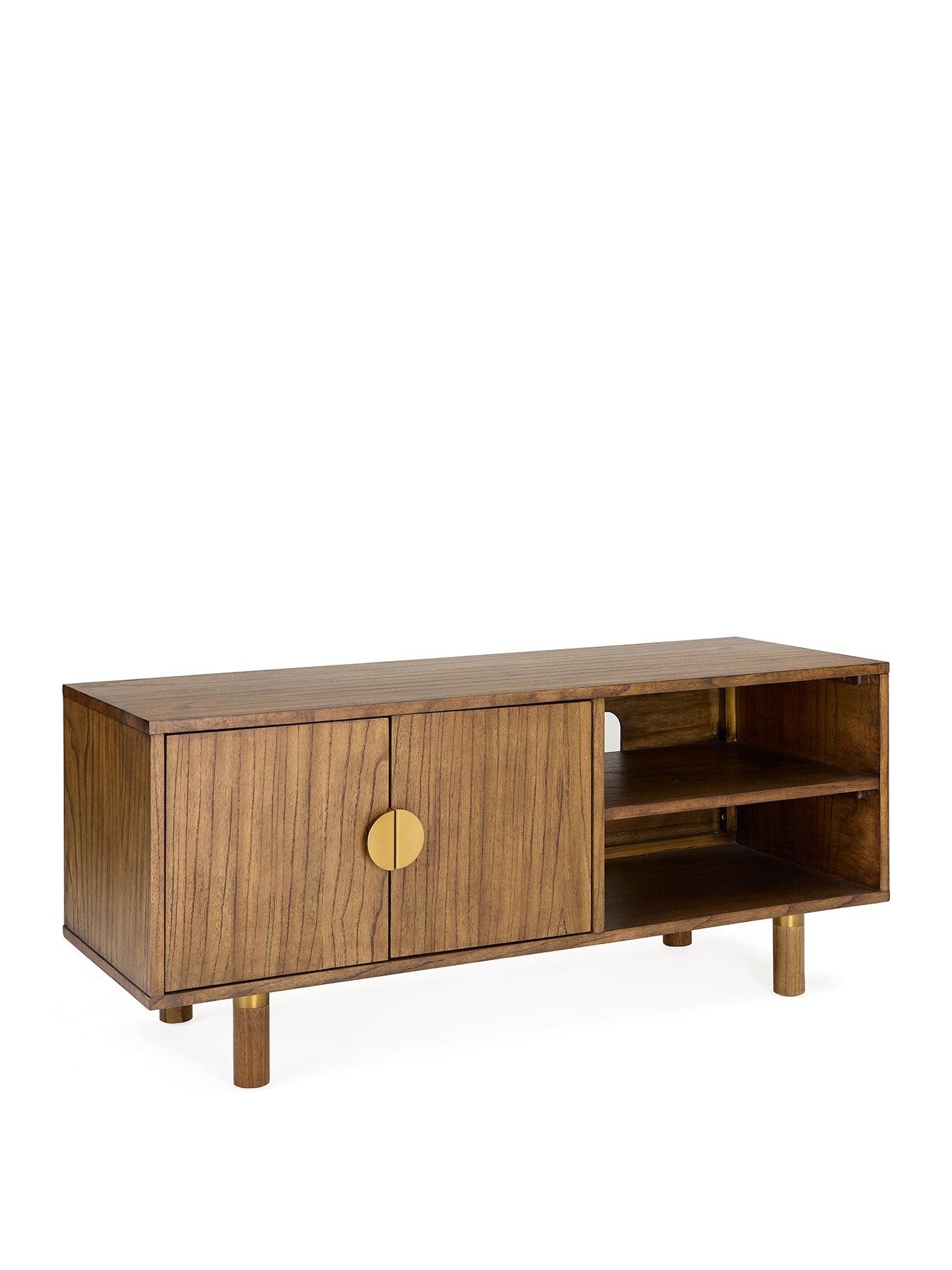  image of very-home-disc-tv-unit-dark-mindy--nbspfits-up-to-43-inch-tv
