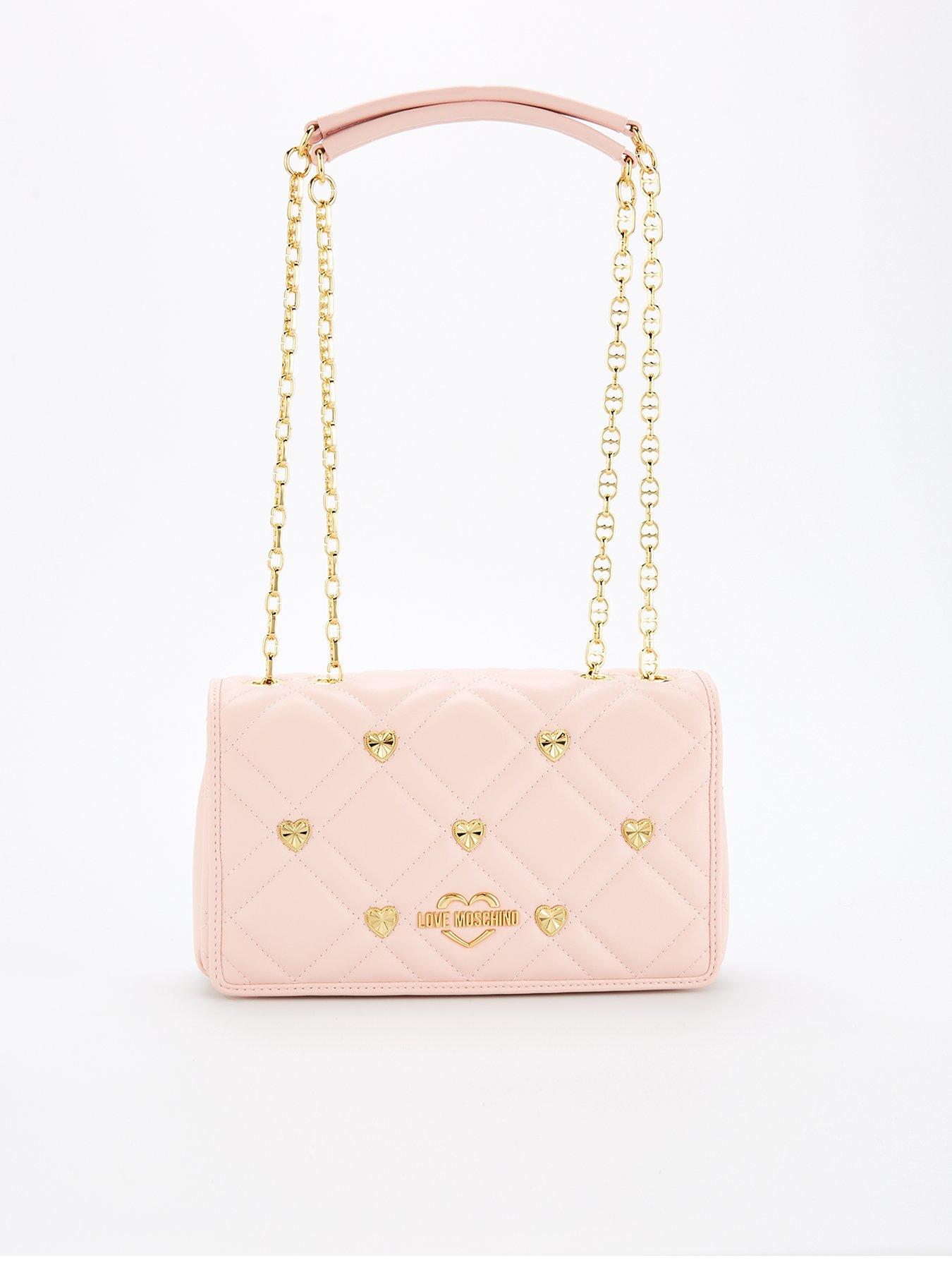  image of love-moschino-quilted-small-heart-studded-crossbody-bag