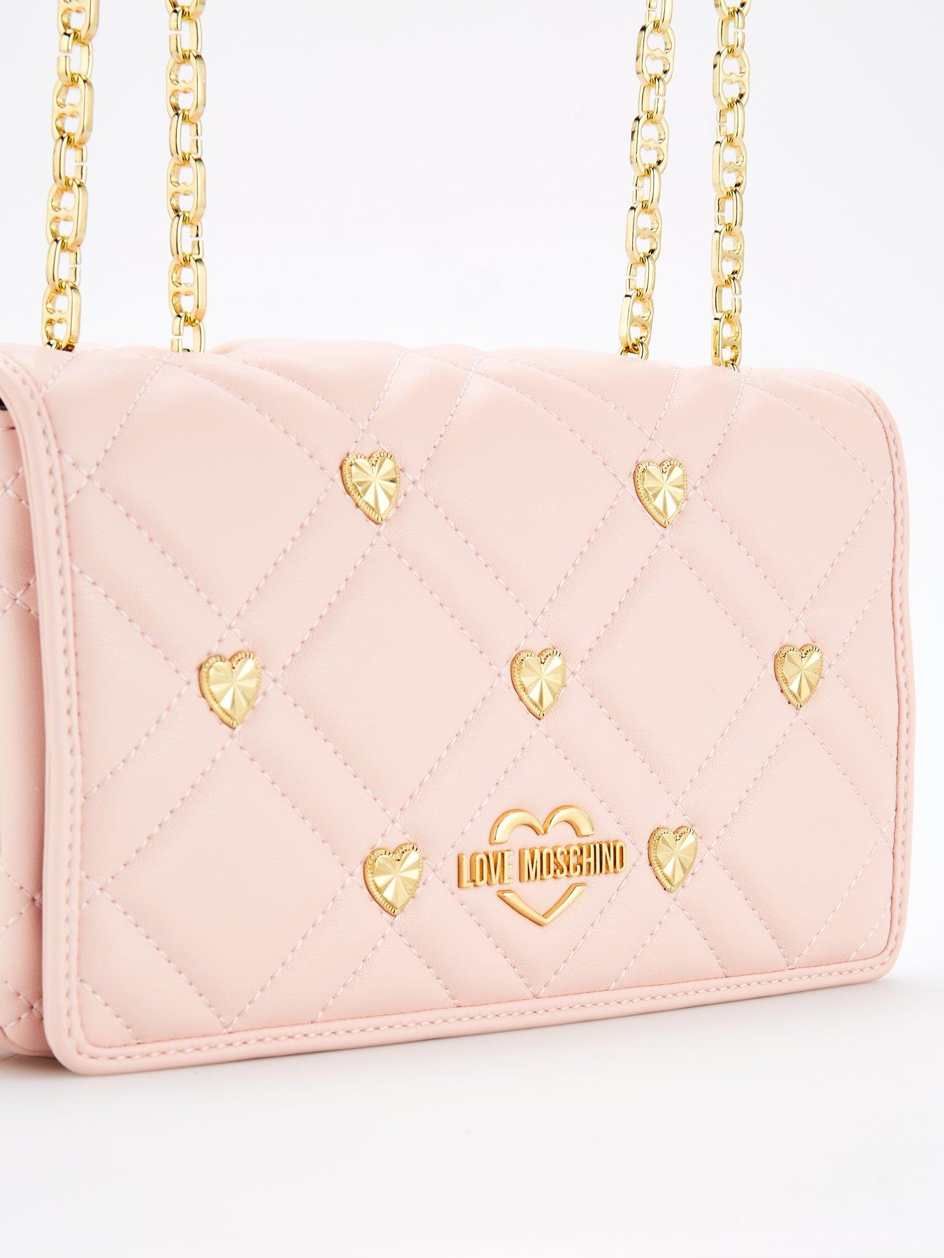  image of love-moschino-quilted-small-heart-studded-crossbody-bag