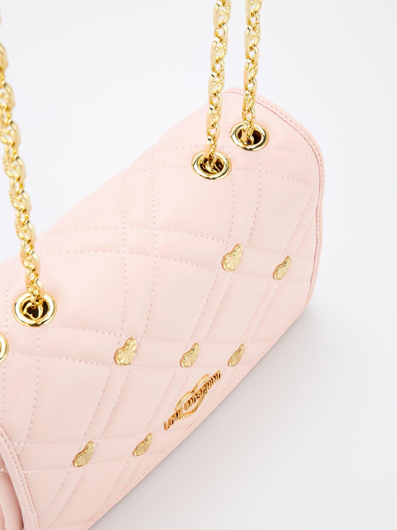  image of love-moschino-quilted-small-heart-studded-crossbody-bag