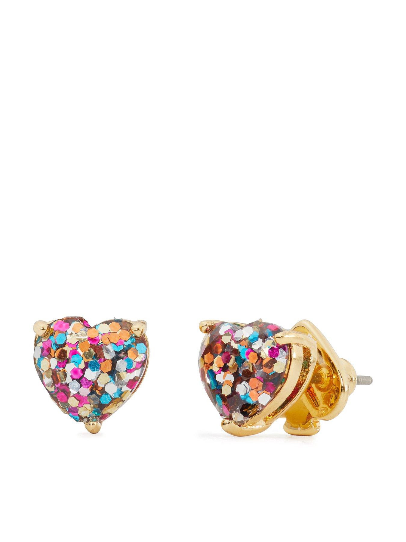  image of kate-spade-new-york-my-love-glitter-heart-studs