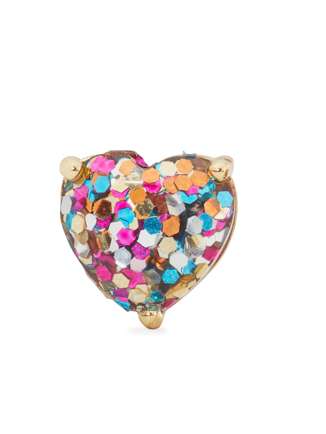  image of kate-spade-new-york-my-love-glitter-heart-studs