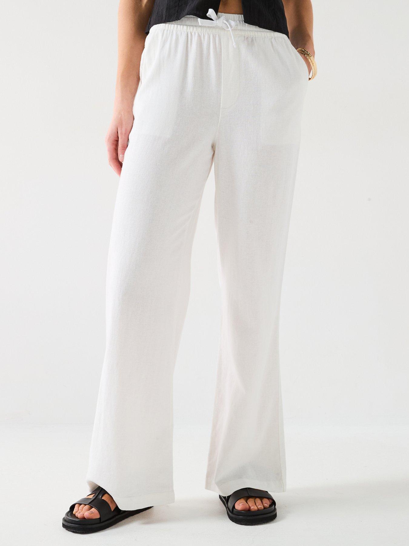 everyday-wide-leg-linen-blend-trousers-white