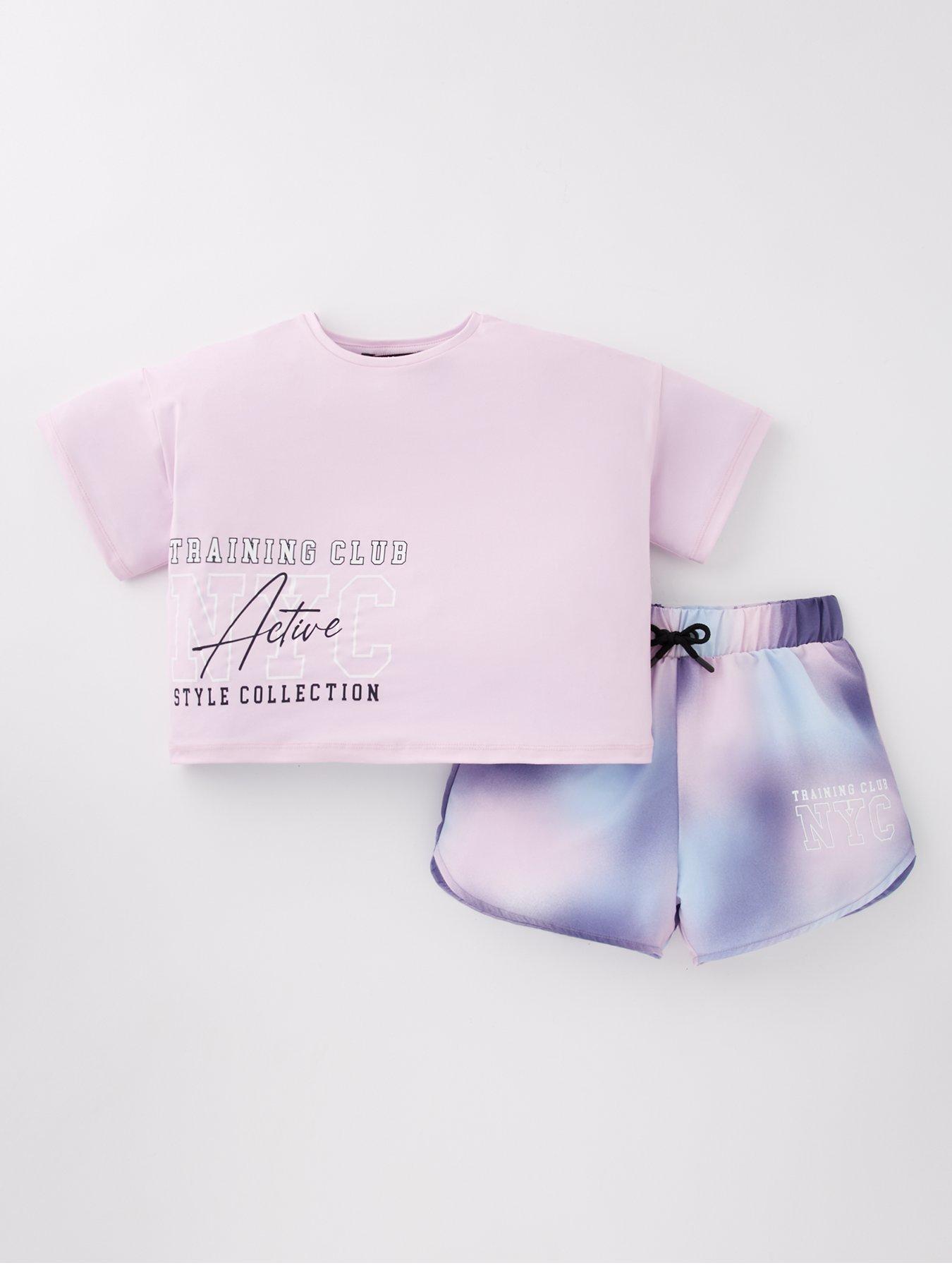 v-by-very-girls-active-top-and-short-set-multi