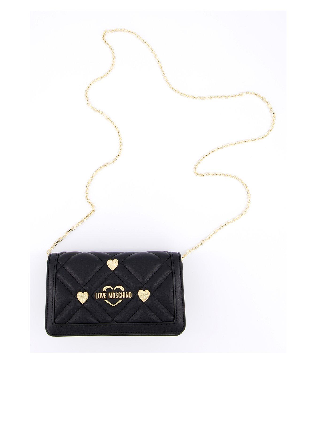  image of love-moschino-quilted-chain-studded-purse