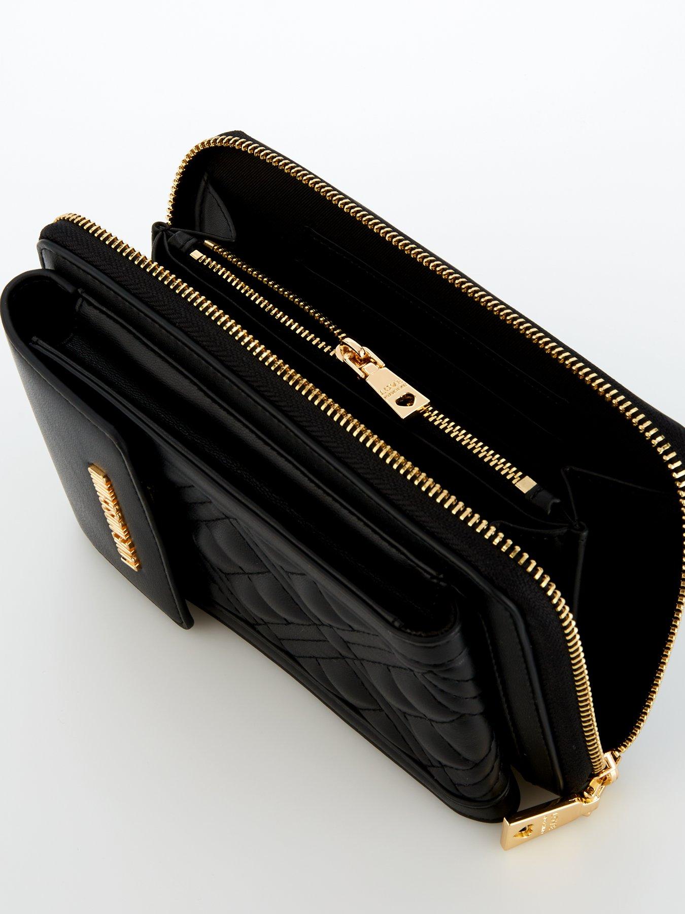  image of love-moschino-quilted-phone-chain-purse