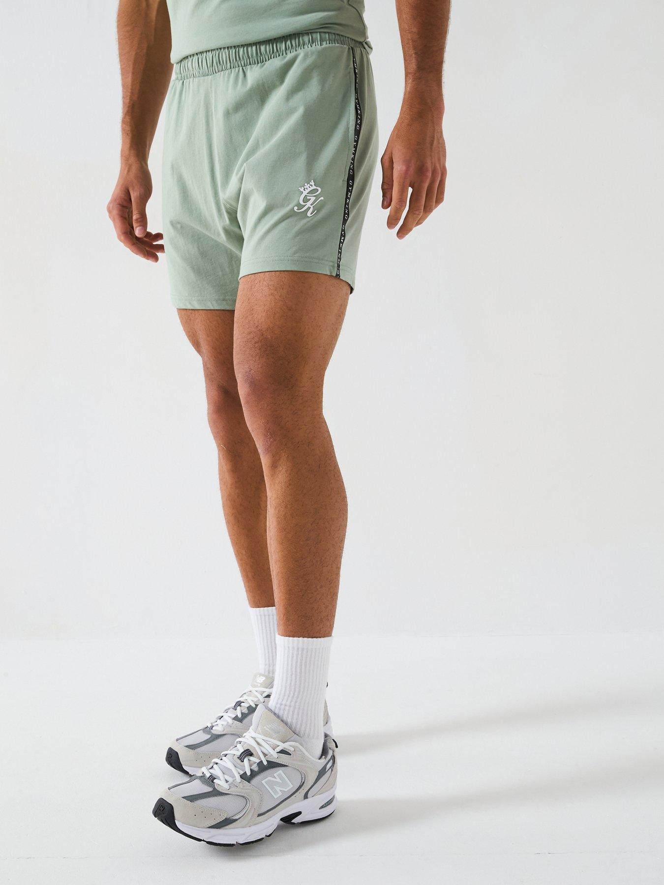 Gym King Men's Tape Shorts - Green