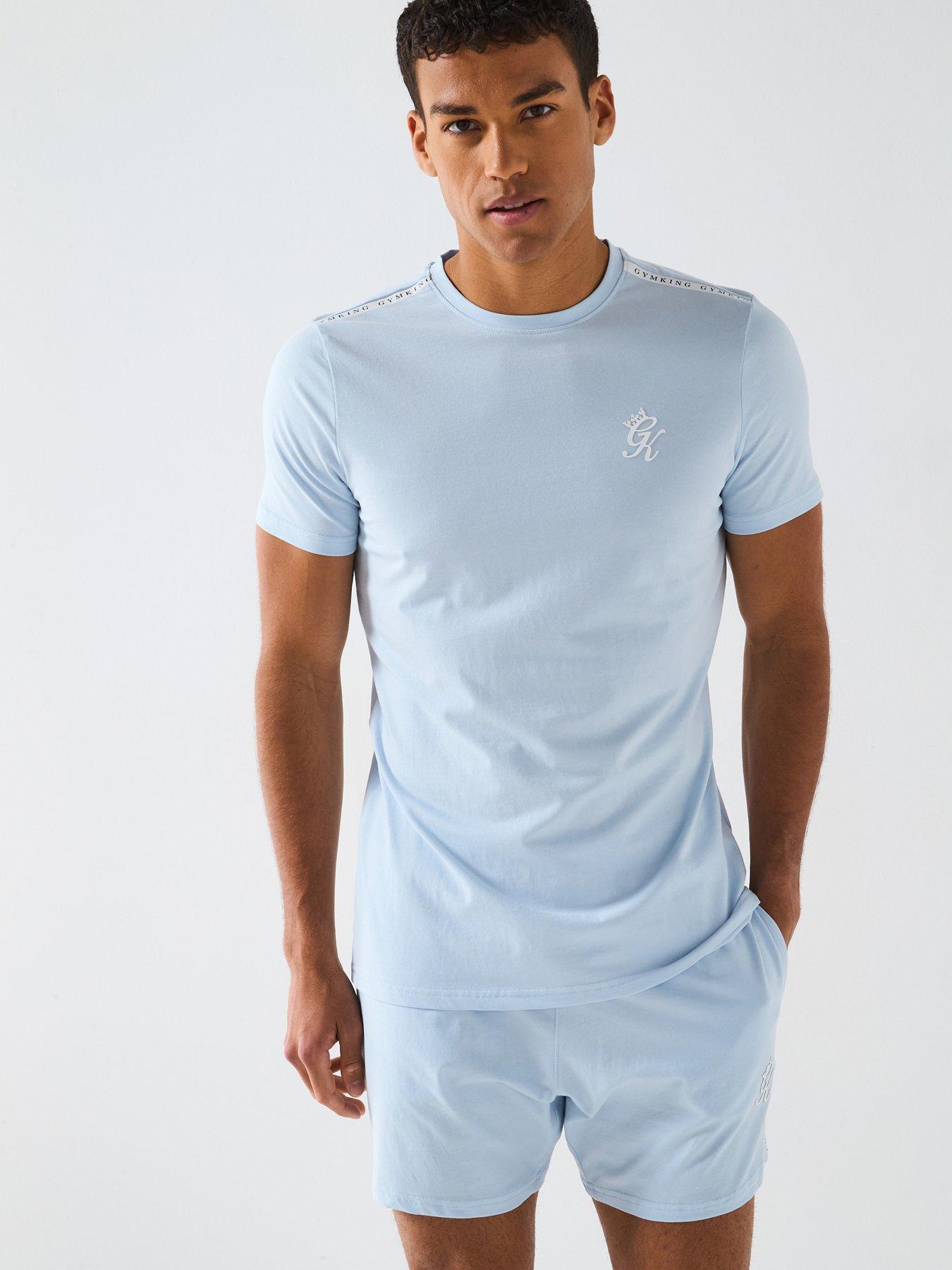 Gym King Men's Tape Tee - Blue