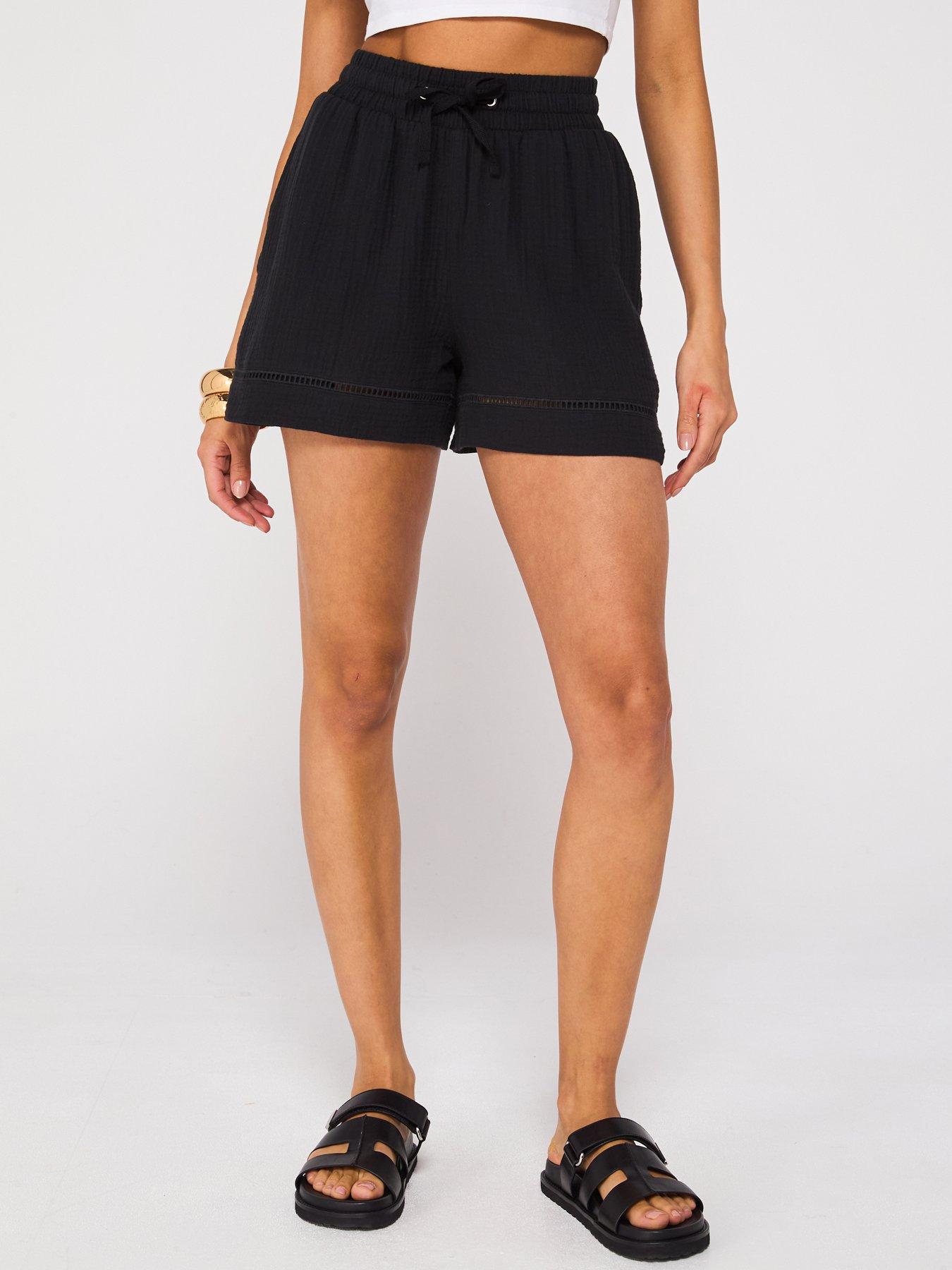 v-by-very-crinkle-shorts-with-lace-insert-black-black
