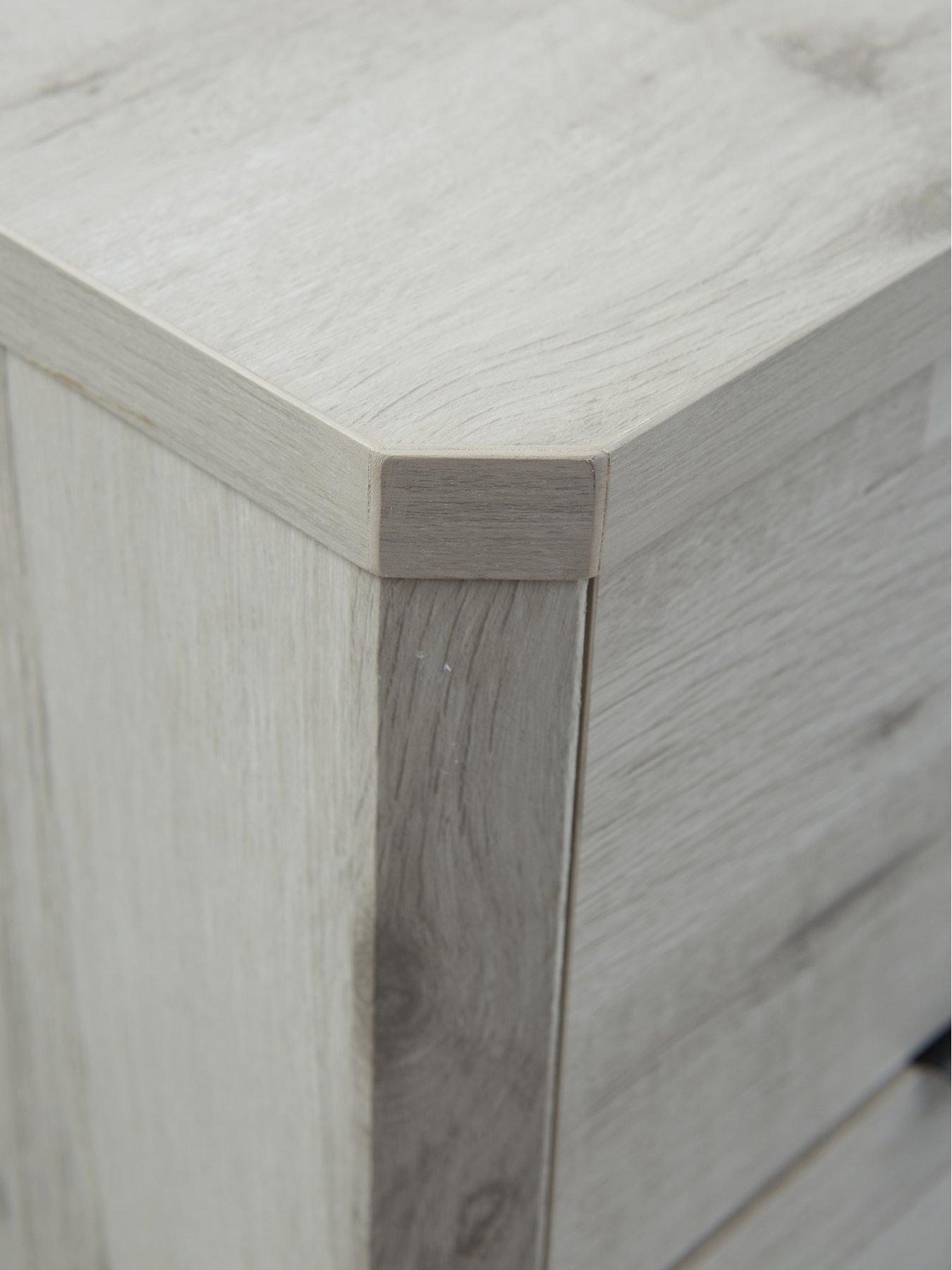  image of very-home-harlem-2-drawer-bedside-chest-grey-oak-fscreg-certified