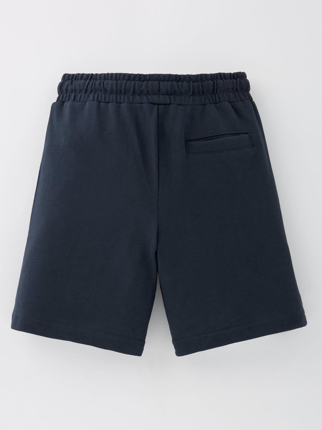  image of v-by-very-boys-2-pack-pique-shorts-multi