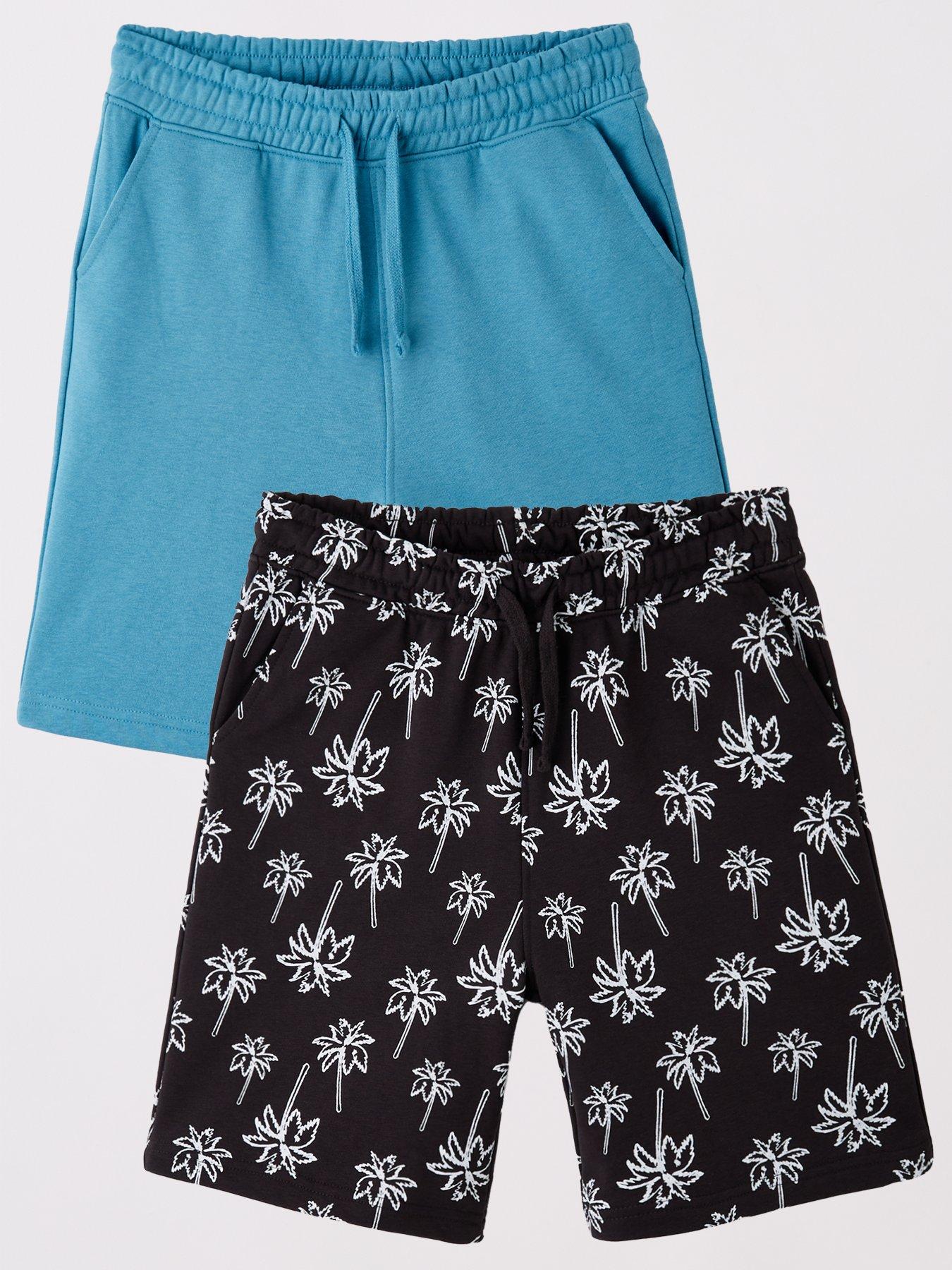  image of v-by-very-boys-2-pack-shorts-multi