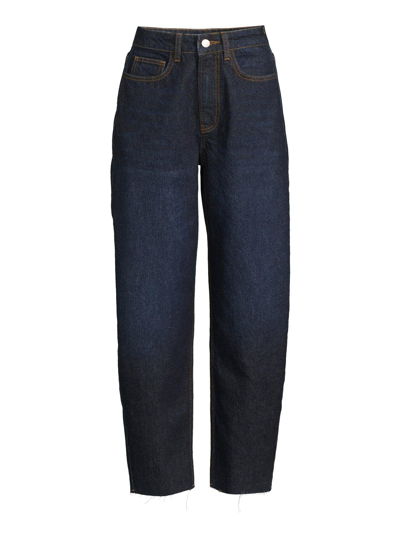  image of michelle-keegan-barrel-jean-dark-washnbsp