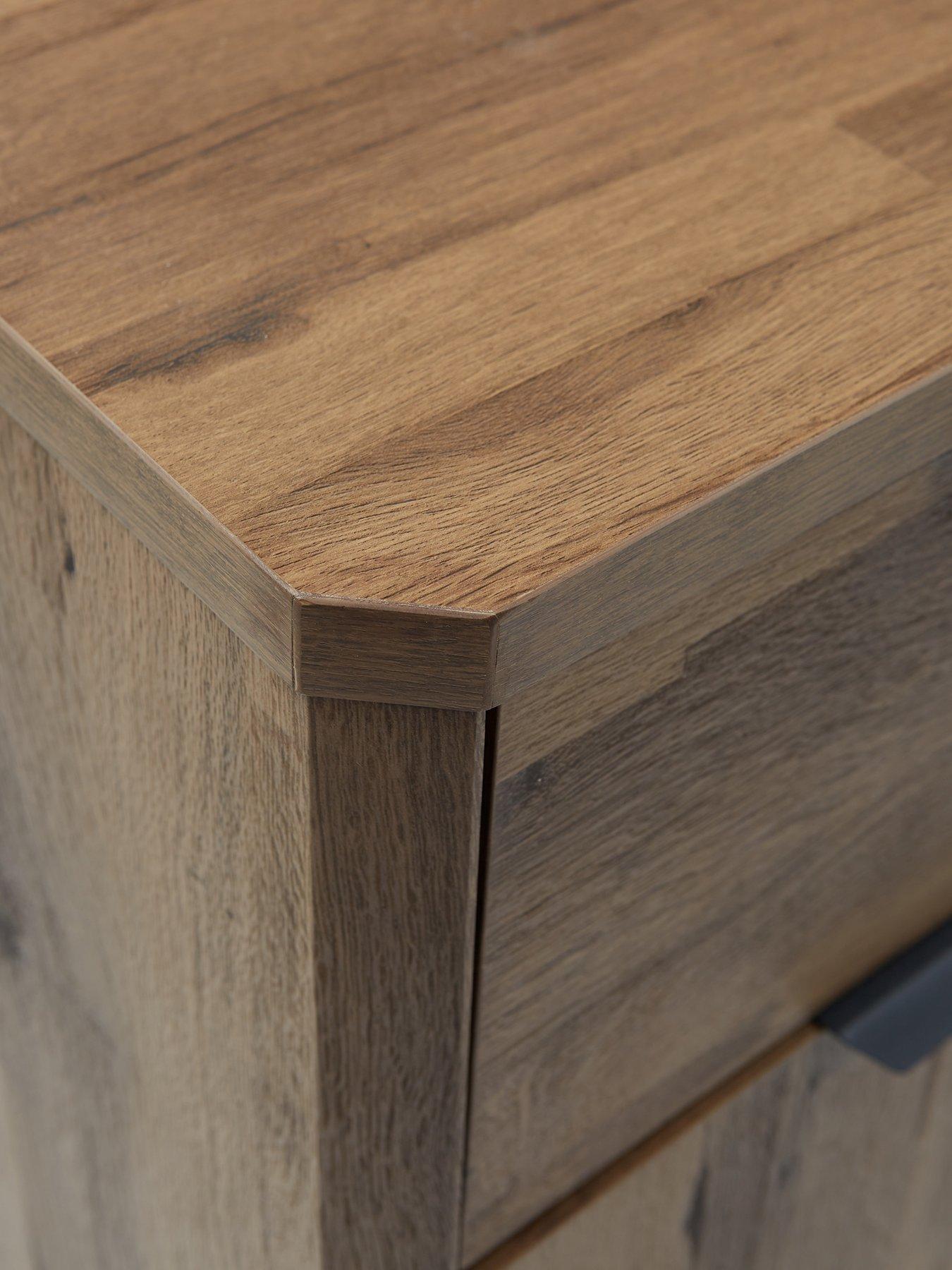 Image 4 of 7 of The Very Collection Harlem Large Sideboard - Mid Oak - FSC&reg; Certified