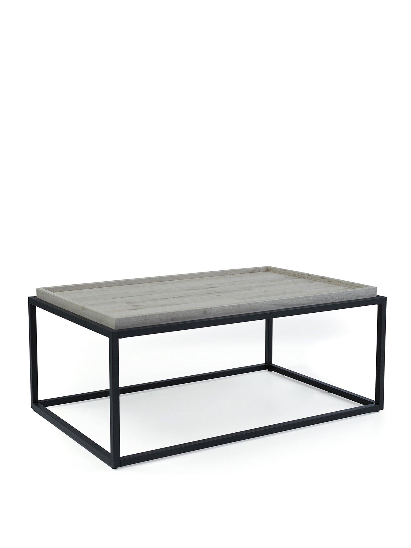 Image 3 of 6 of Very Home Harlem Tray Coffee Table - Grey&nbsp;Oak - FSC&reg; Certified