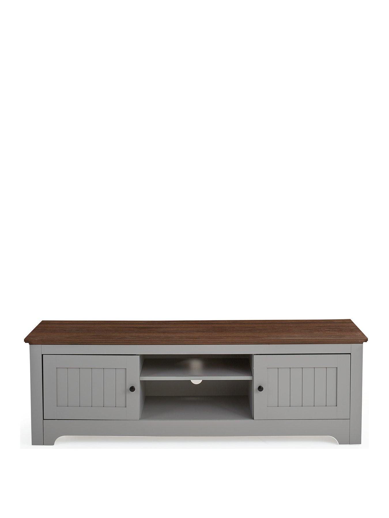 stillFront image of very-home-newnbspdevon-tv-unit-greywalnut-fits-up-to-55-inch-tvnbsp--fsc-certified