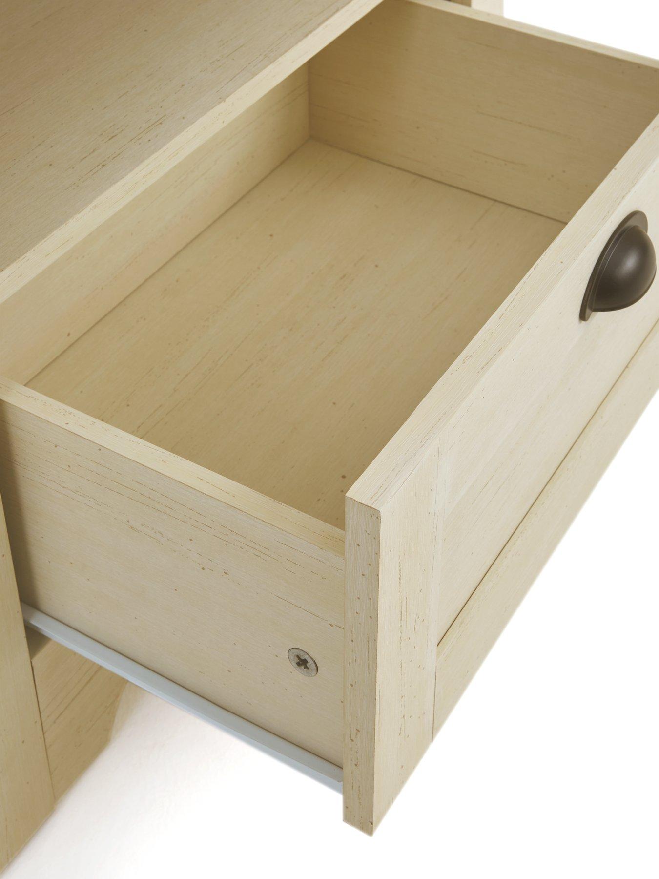 Image 5 of 7 of The Very Collection New Devon Lamp Table - Ivory/Walnut - FSC&reg; Certified