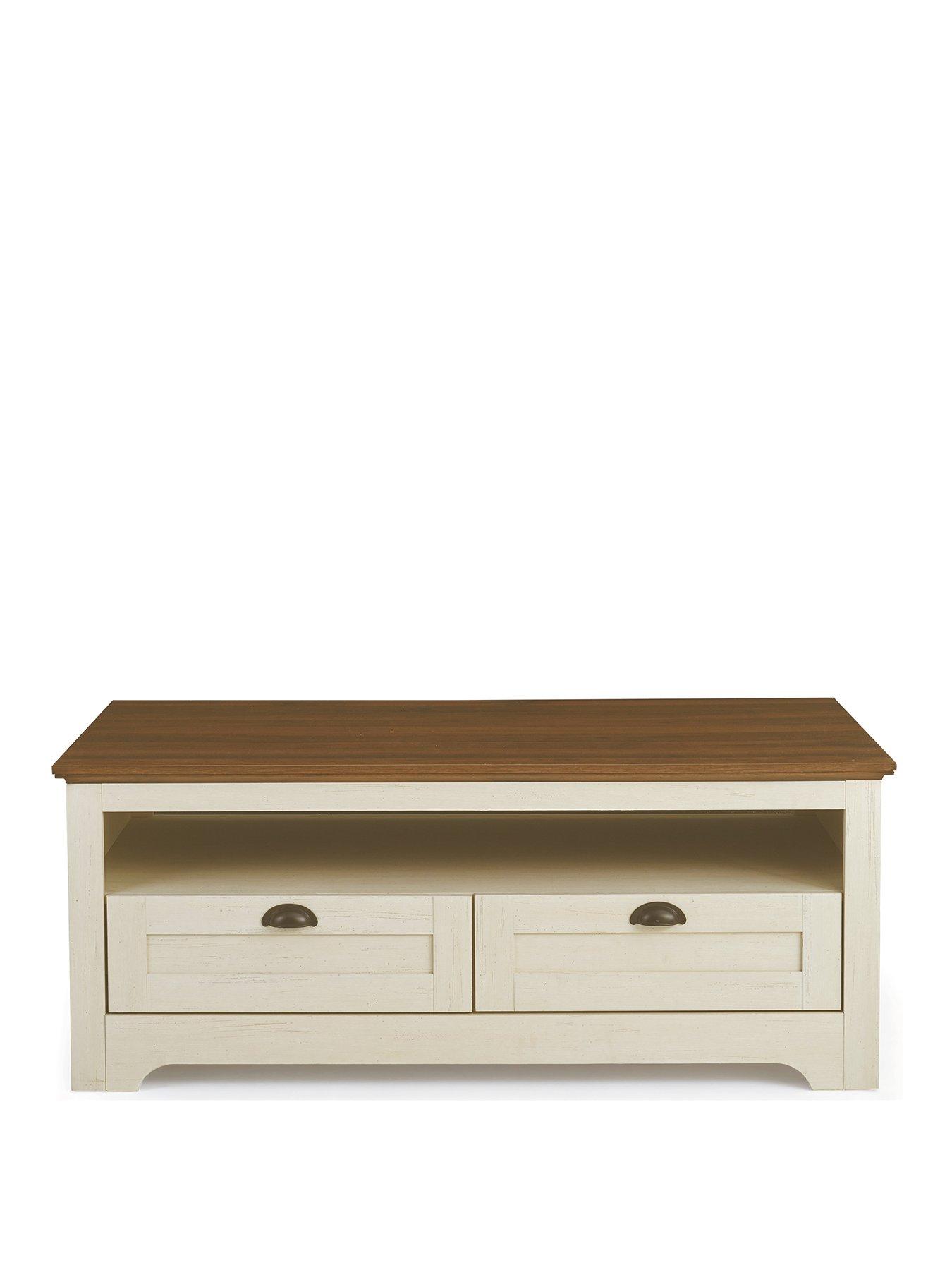  image of the-very-collection-new-devon-coffee-table-ivorywalnut-fscreg-certified