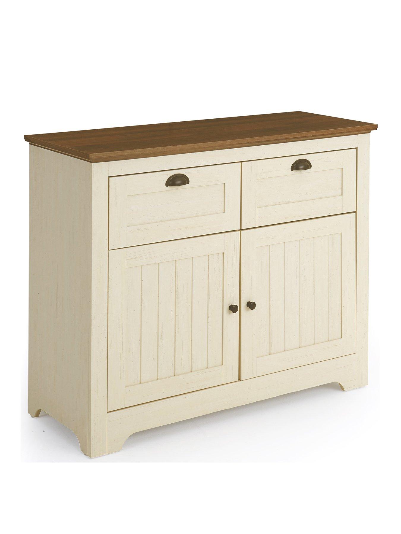  image of very-home-new-devon-compact-sideboard-ivorywalnut-fsc-certified