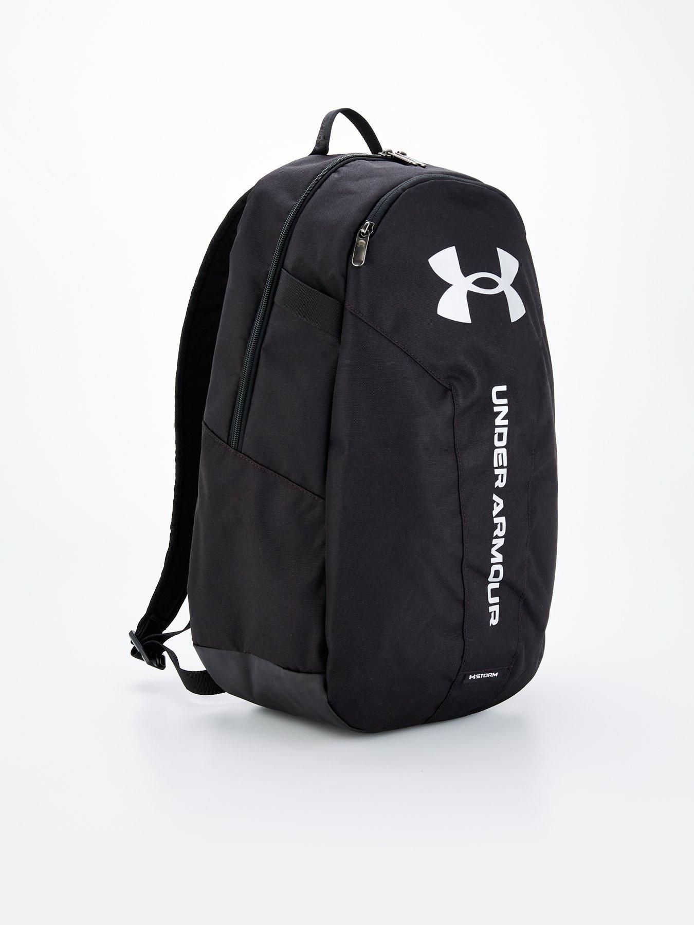 Under armour men's hustle ld water resistant backpack laptop sales