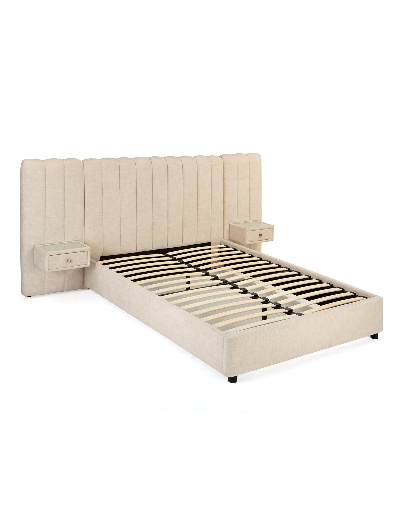 Image 3 of 7 of Very Home Amaya&nbsp;Bed with Built-in Side Tables and Mattress Options (Buy &amp; SAVE!)&nbsp;&nbsp;- FSC&reg; Certified