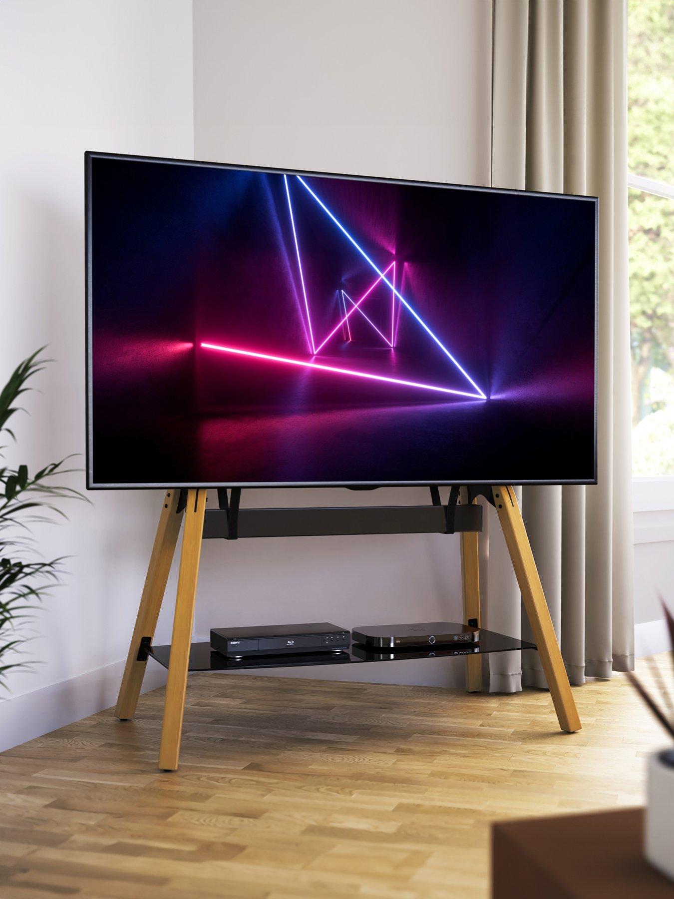 AVF Hoxton Quad TV Stand - Includes soundbar mounting kit