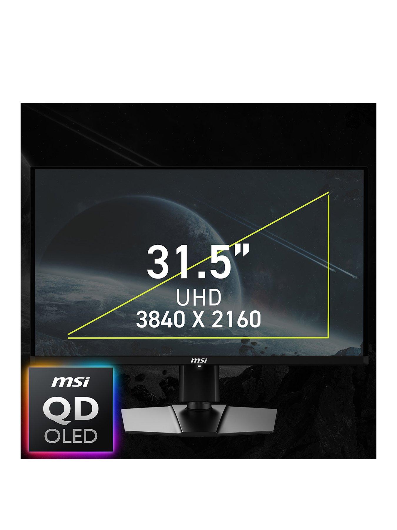  image of msi-mag-321upnbsp32-inch-qd-oled-4k-uhd-165hz-003ms-adaptive-syncnbspgaming-monitor
