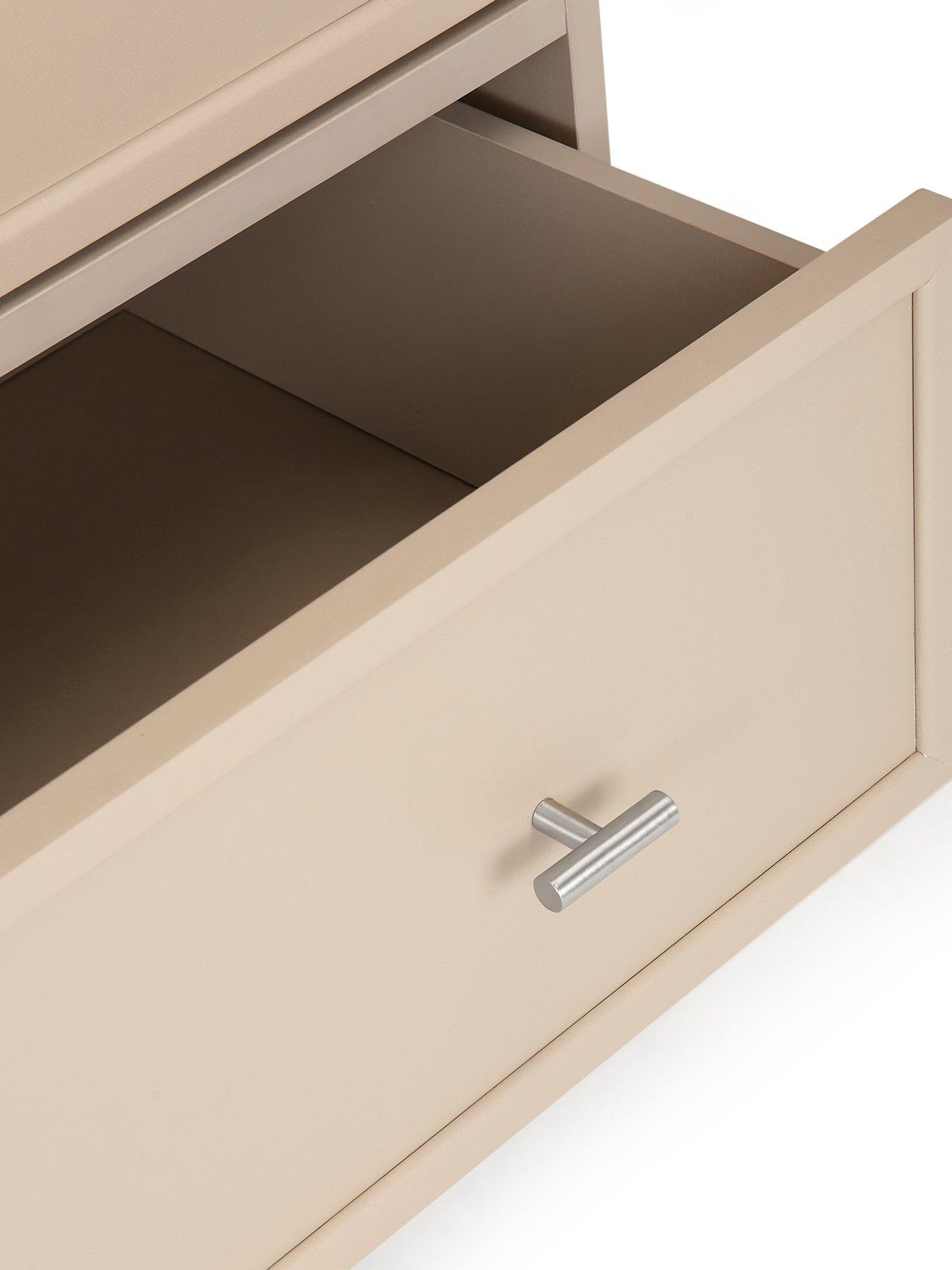  image of very-home-serena-2-door-1-drawer-wardrobe--nbsptaupenbsp--fscreg-certified