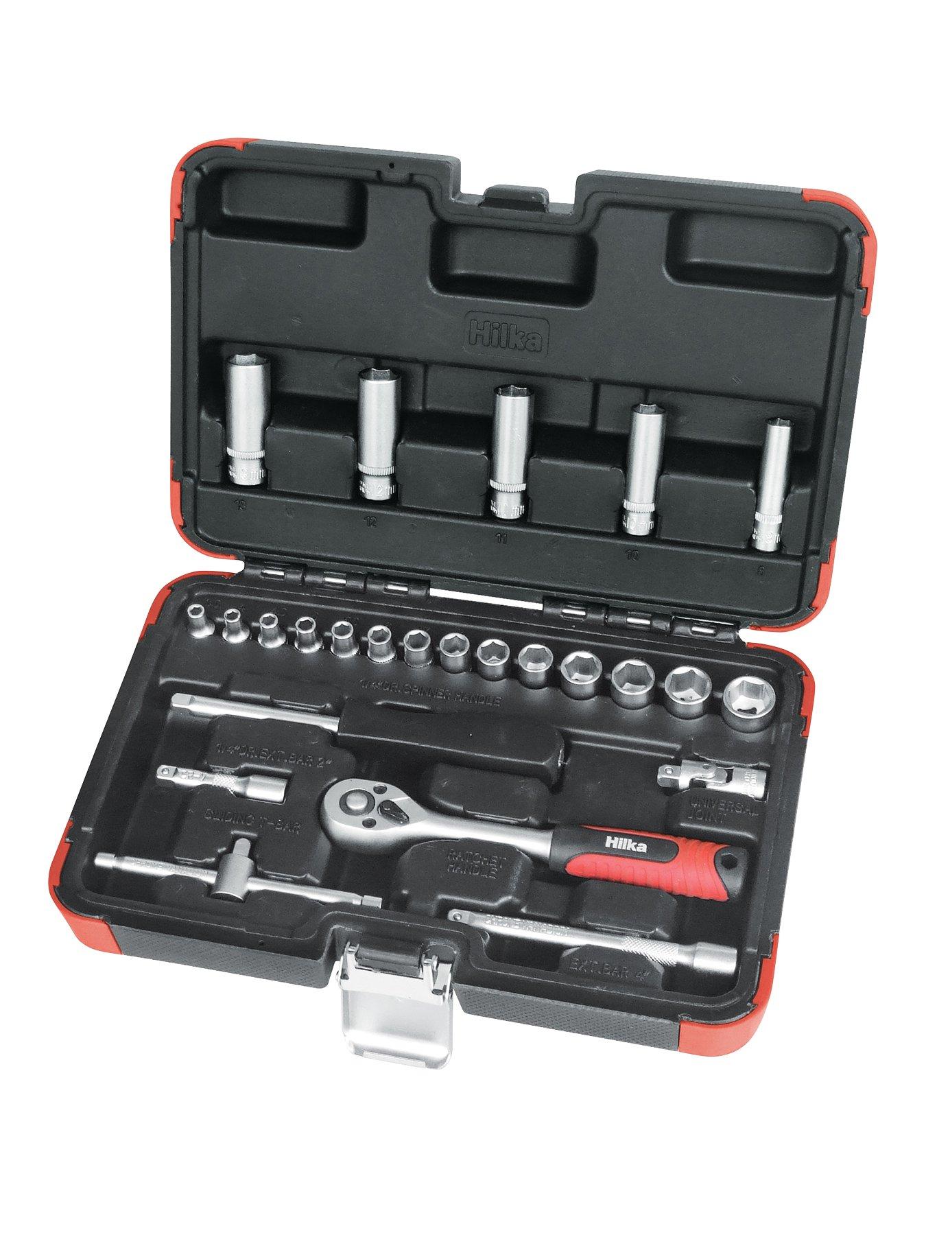 undefined 25 pce 1/4" Drive Socket Set Metric
