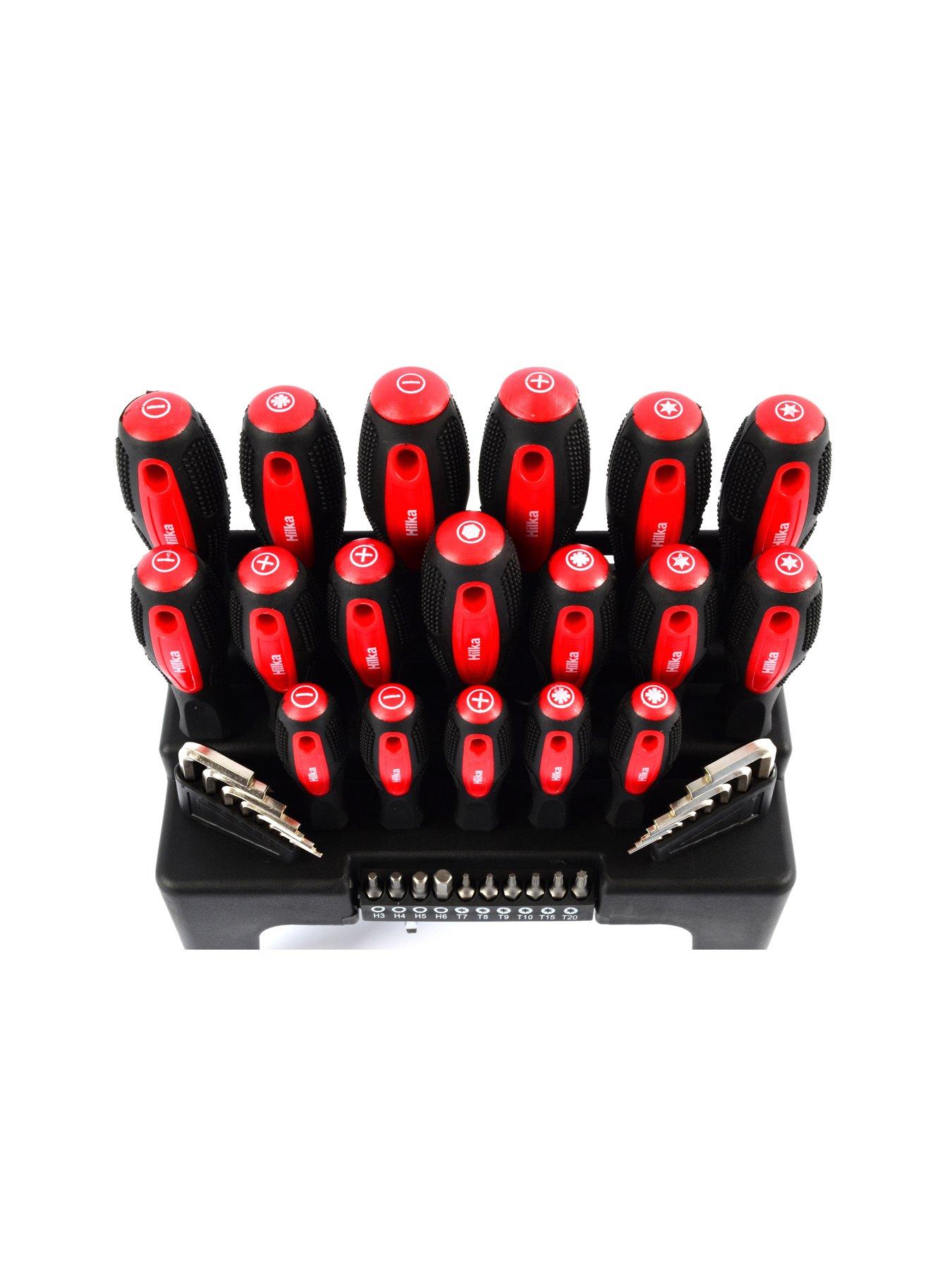  image of hilka-tools-hilka-44-pce-screwdriver-amp-bit-set