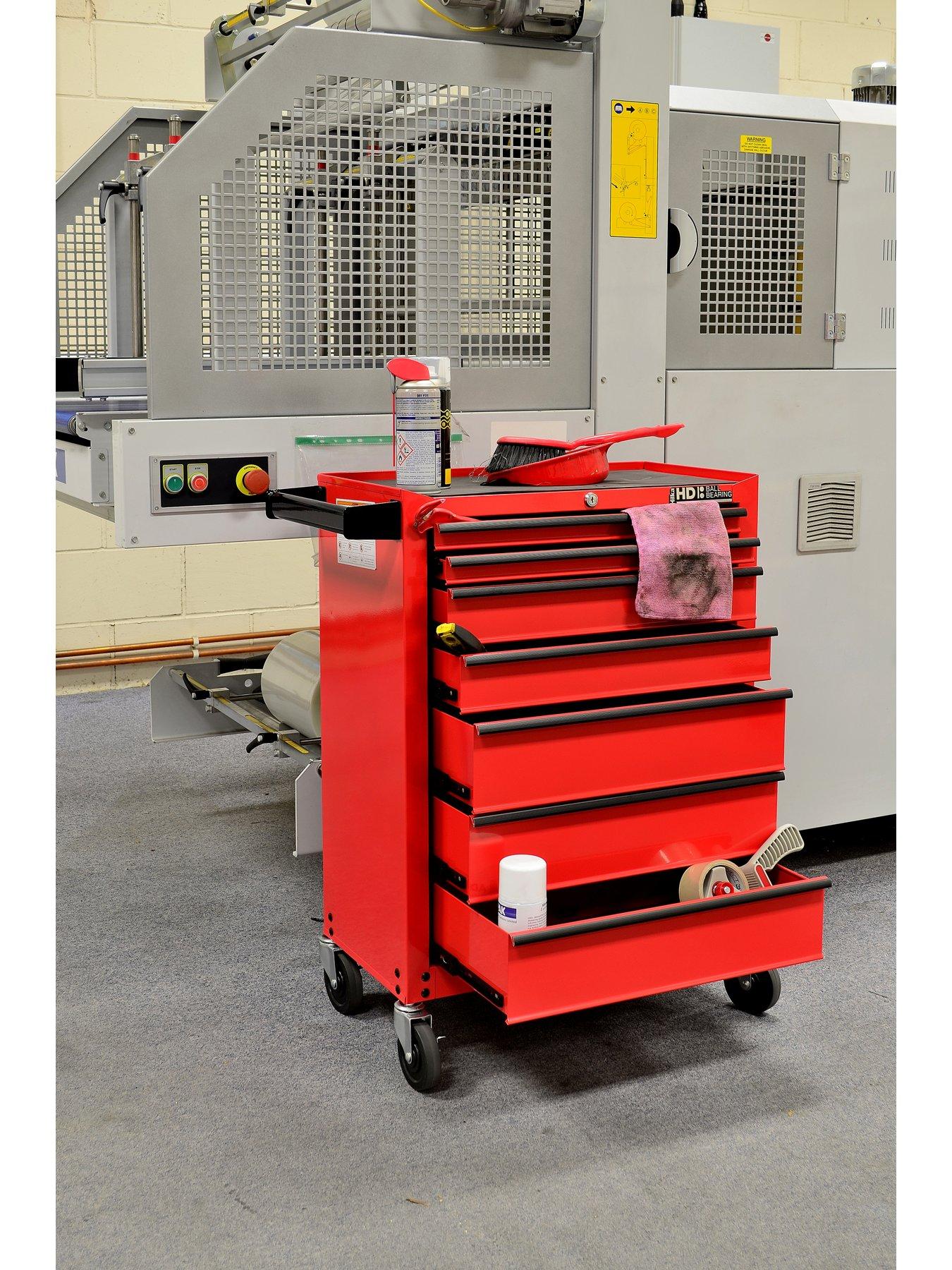  image of hilka-tools-heavy-duty-7-drawer-trolley-bbs
