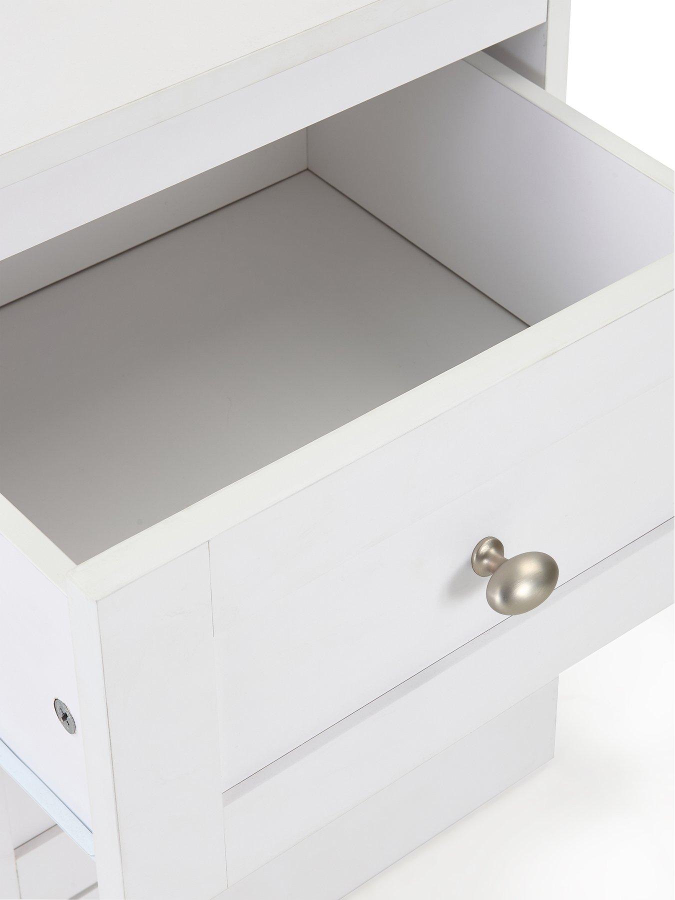  image of very-home-darcy-2-drawer-bedsidenbsp--white-fscreg-certified